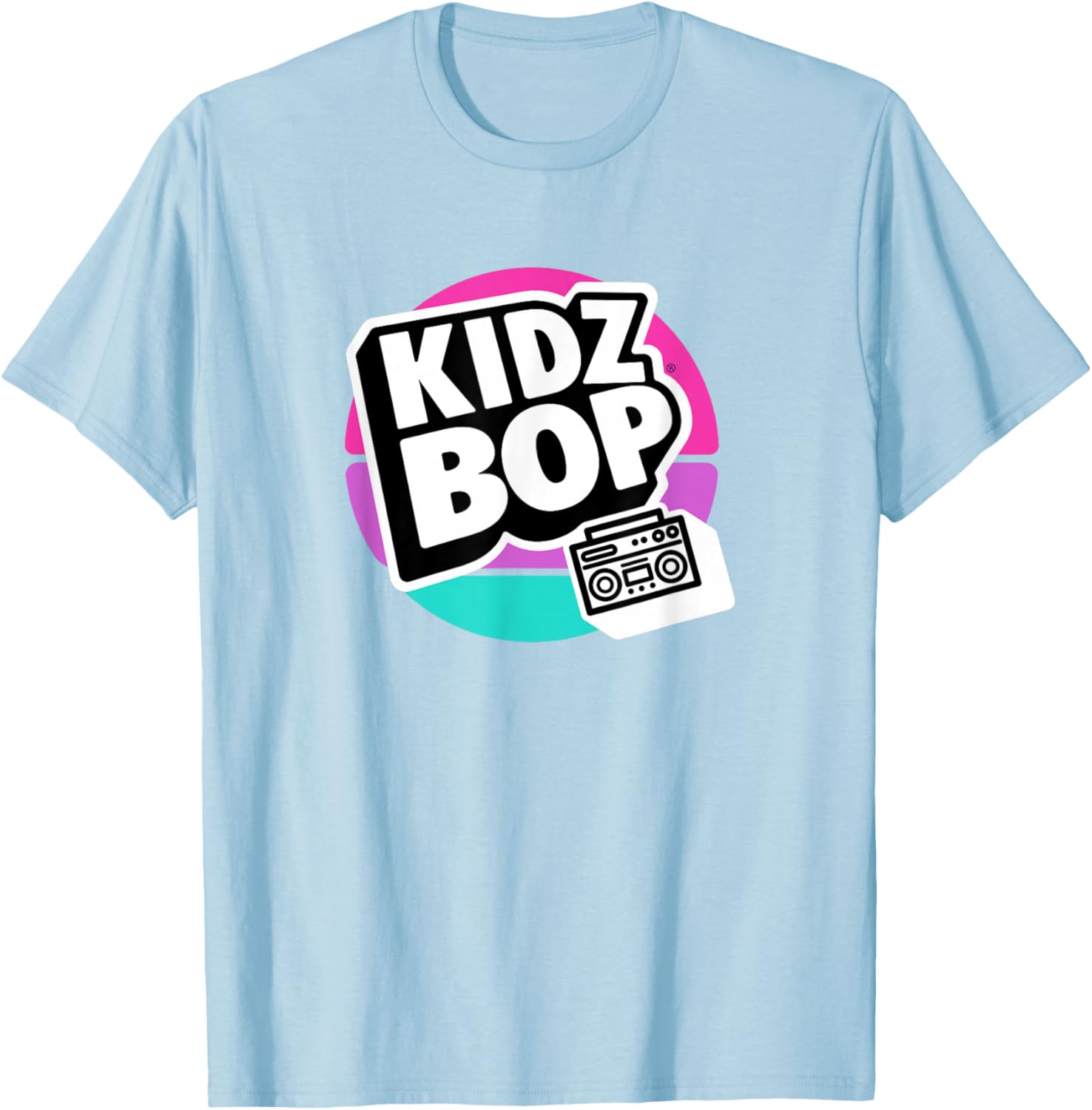 KIDZ BOP Boombox Logo T-Shirt for Kids - Fun and Stylish Apparel - 12