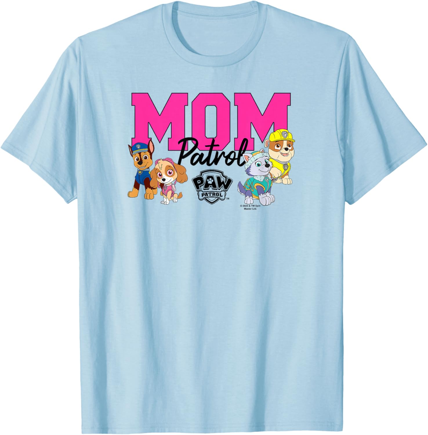 Paw Patrol Mom Patrol T-Shirt for Dog Lovers - Fun and Stylish Apparel - 2