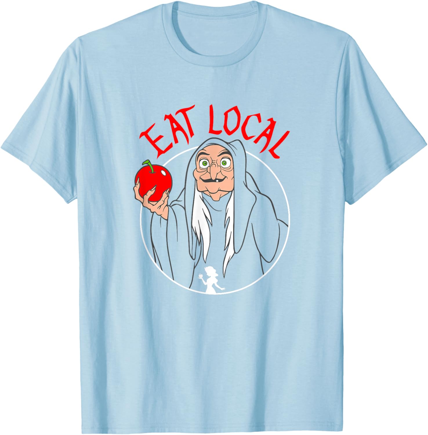 Disney Snow White Evil Queen Apple T-Shirt for Fans of Fairy Tales - 2