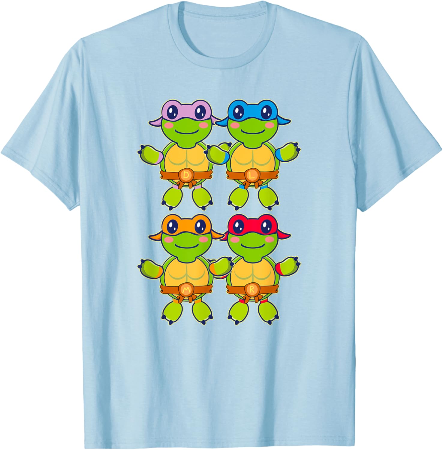 Cute TMNT Babies T-Shirt for Kids by Mademark - Stylish Fun Apparel - 4
