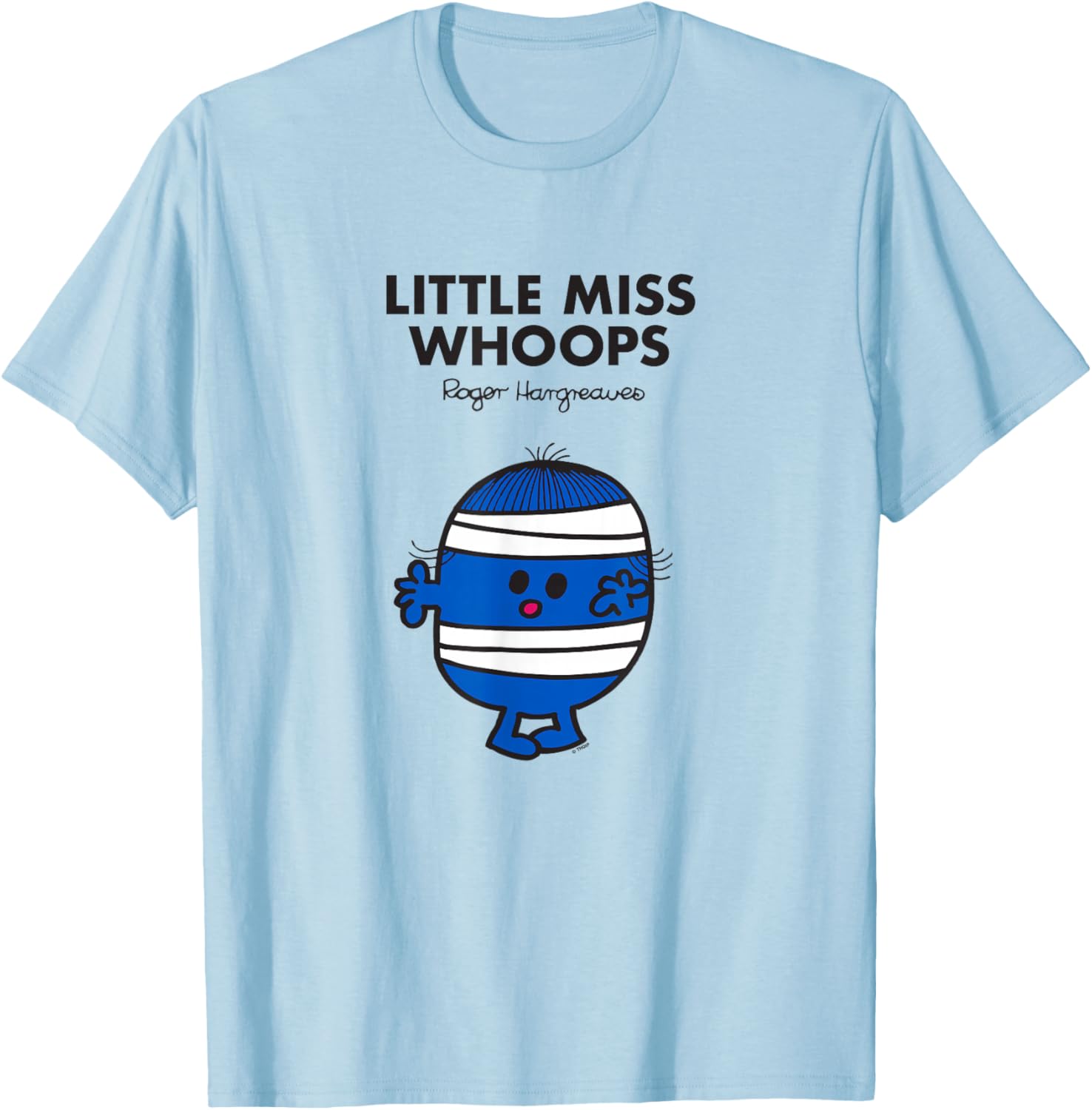 Mr Men Little Miss Whoops T-Shirt for Kids Fun Graphic Tee - 10
