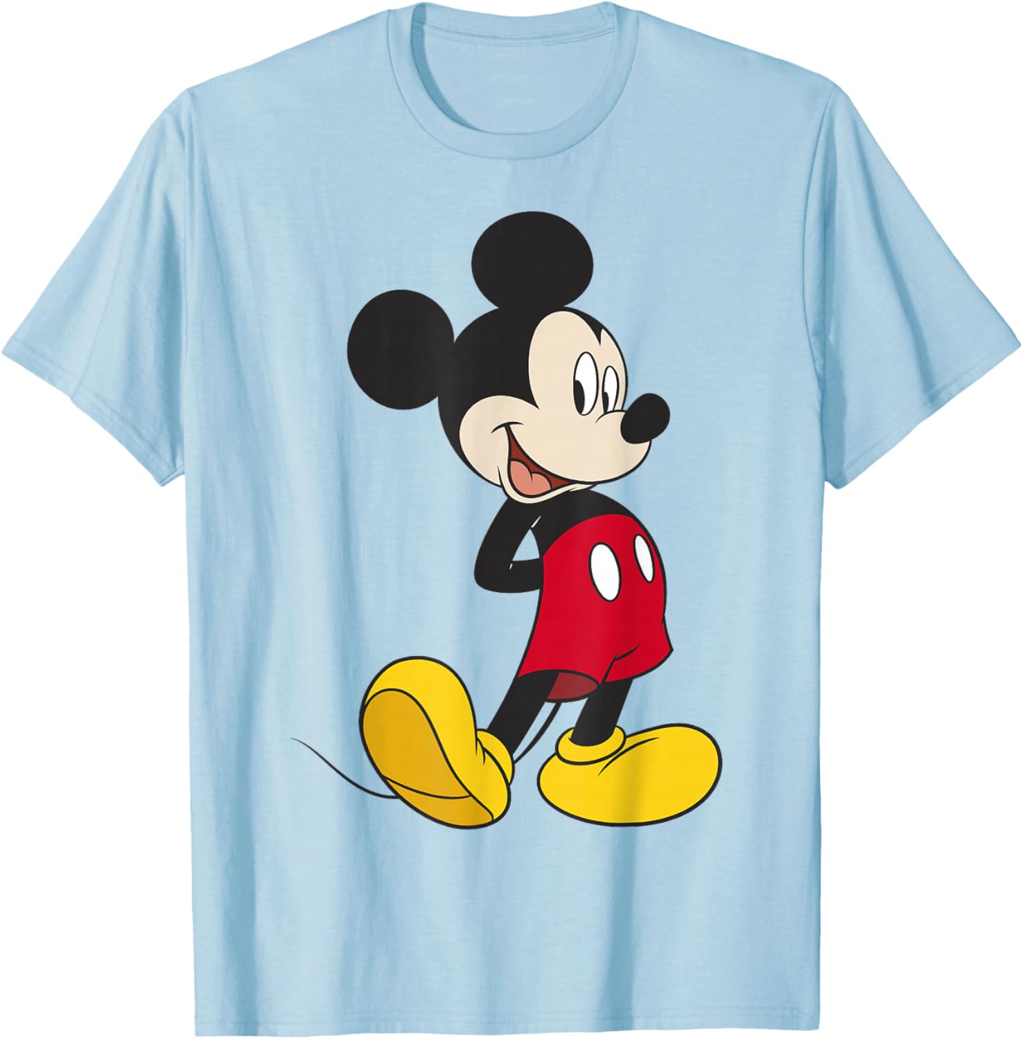 Disney Mickey and Friends Classic Mickey Mouse Portrait T-Shirt for Fans - 11