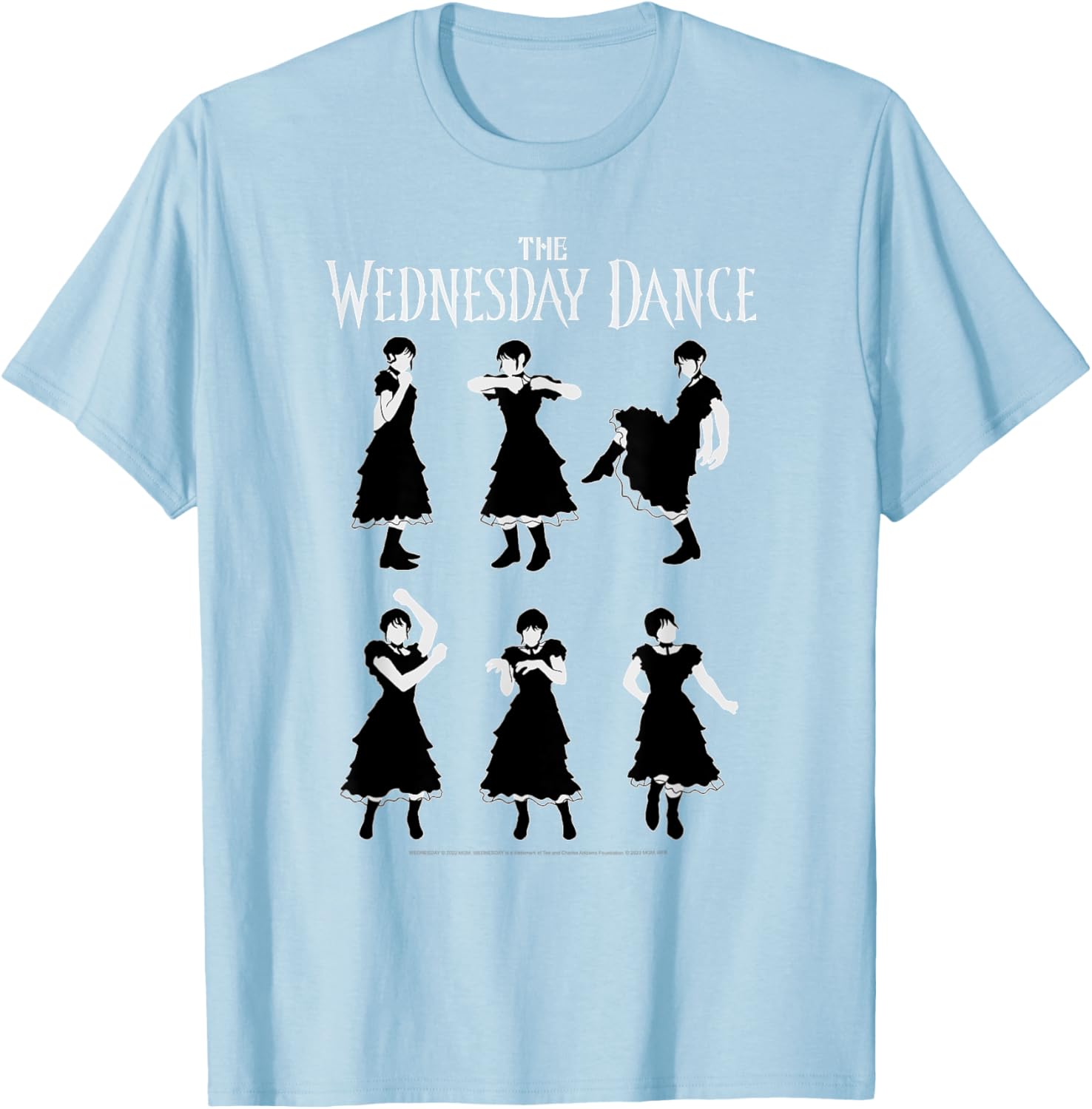 Wednesday Dance Moves Tutorial T-Shirt Fun Apparel for Fans - 5