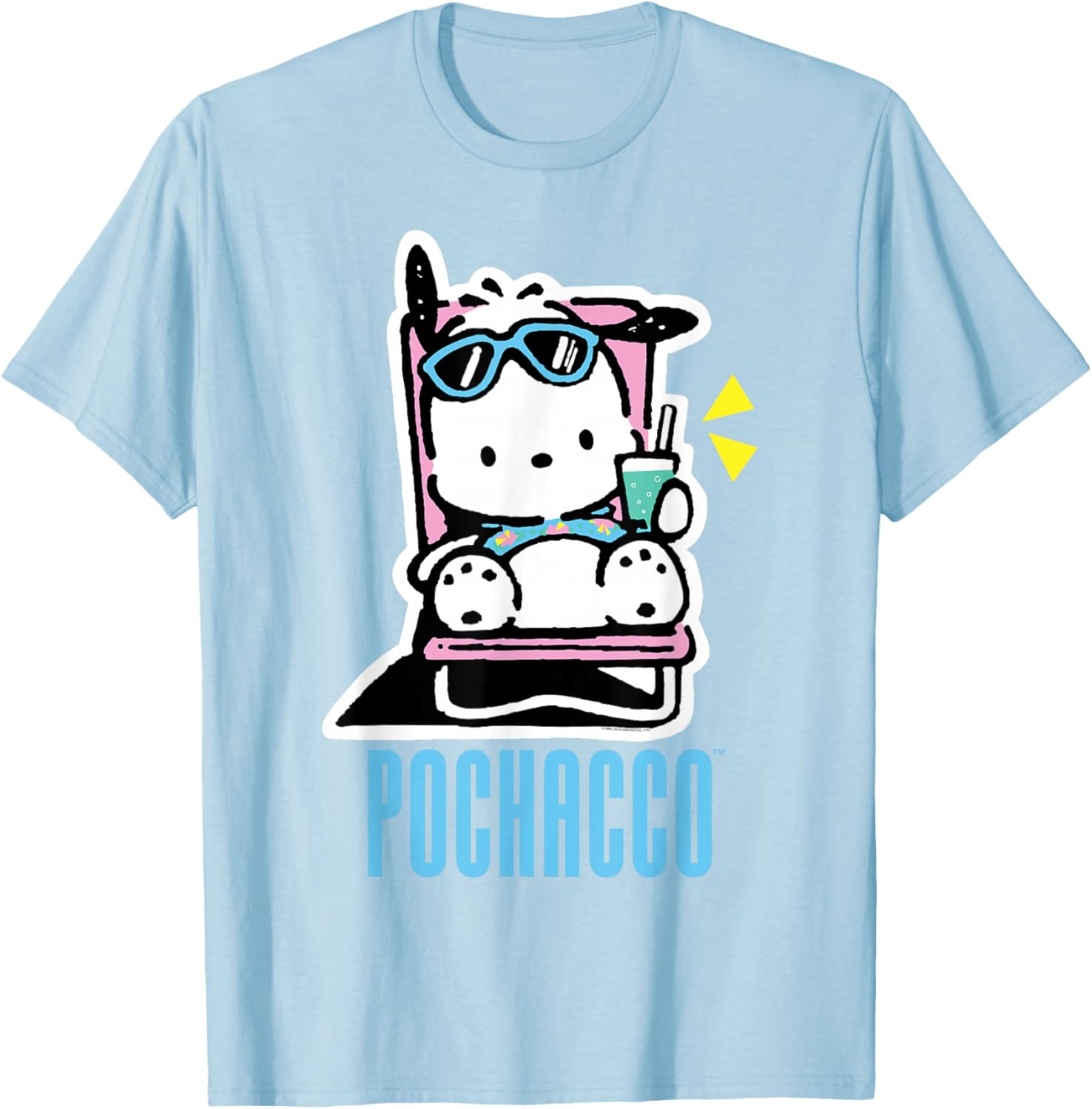 Pochacco Summer Drink T-Shirt for All Ages - Fun and Trendy Design - 16