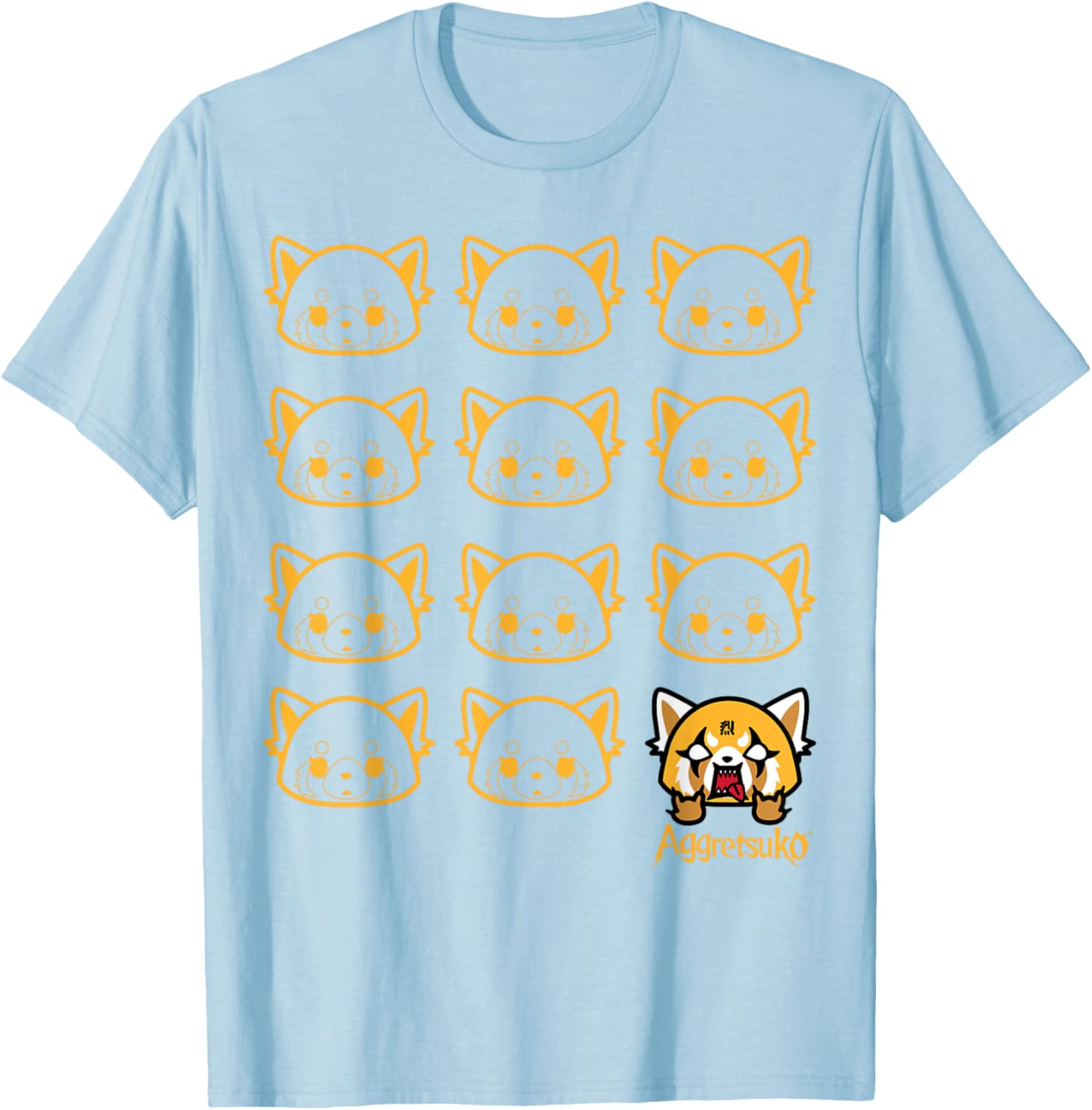 Aggretsuko Real T-Shirt for Fans – Comfortable Cartoon-themed Apparel - 16