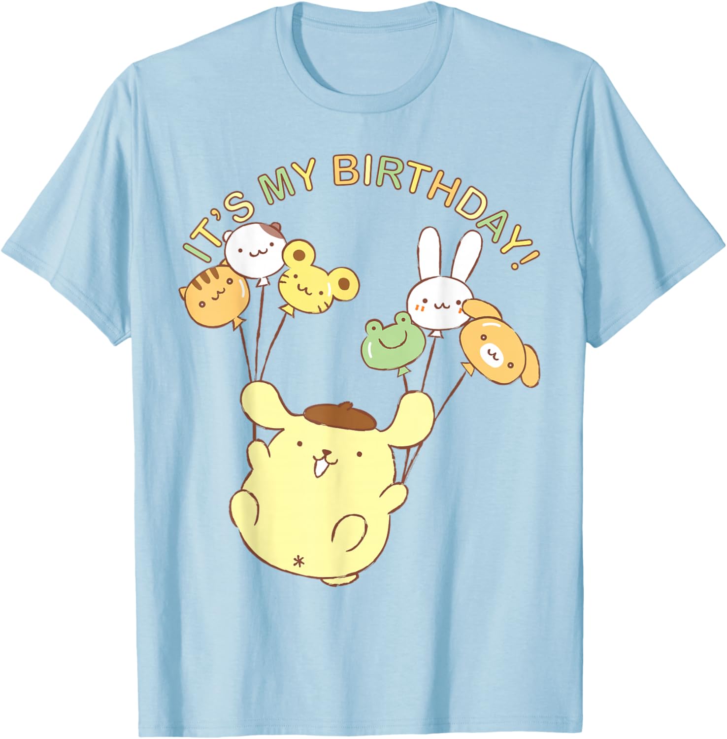 Pompompurin It's My Birthday T-Shirt Cute Design for Celebrations - 2