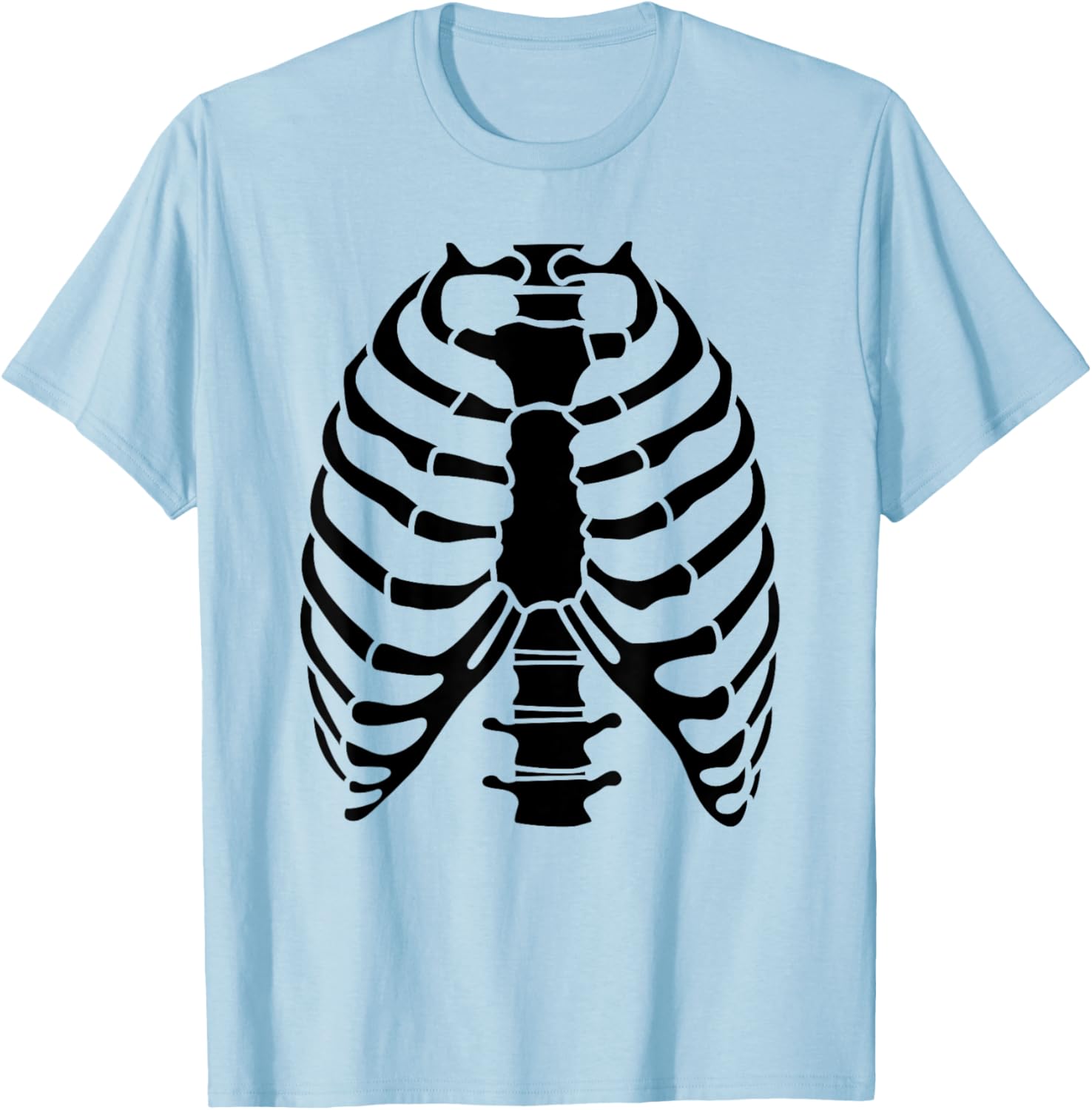 Skeleton Rib Cage Halloween Costume T-Shirt for Fun Celebrations - 12