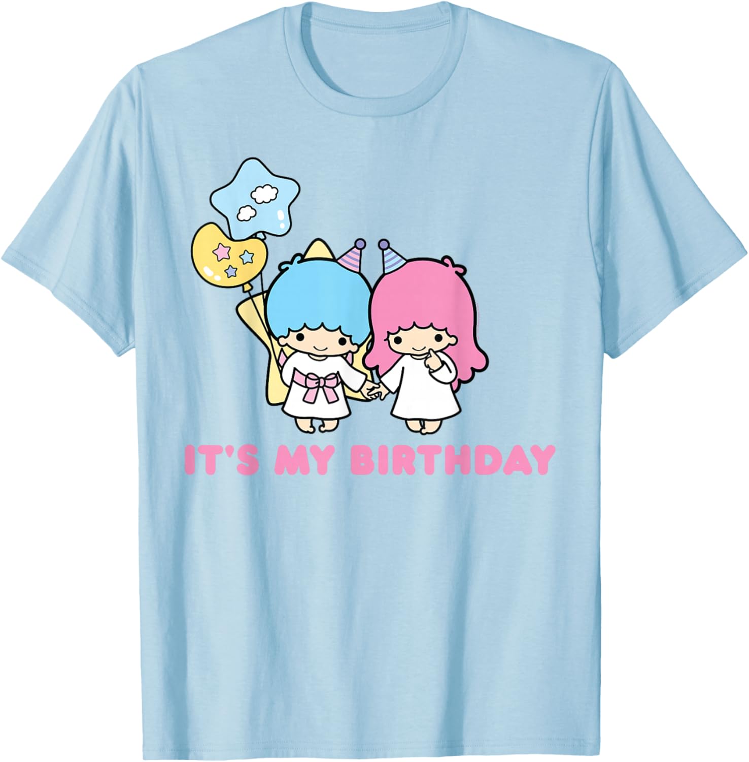 Little Twin Stars Birthday T-Shirt for Kids – Fun and Colorful Design - 5