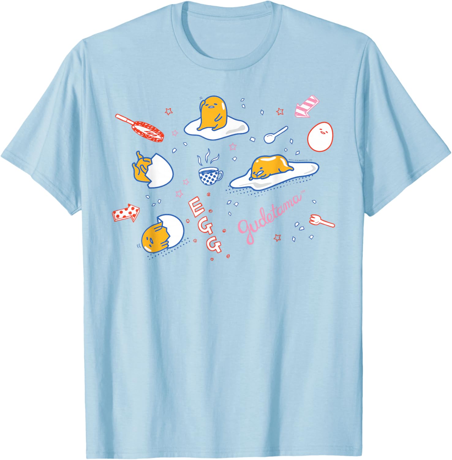 Gudetama Doodle T-Shirt Cute & Comfy for Fans of Lazy Egg Design - 18