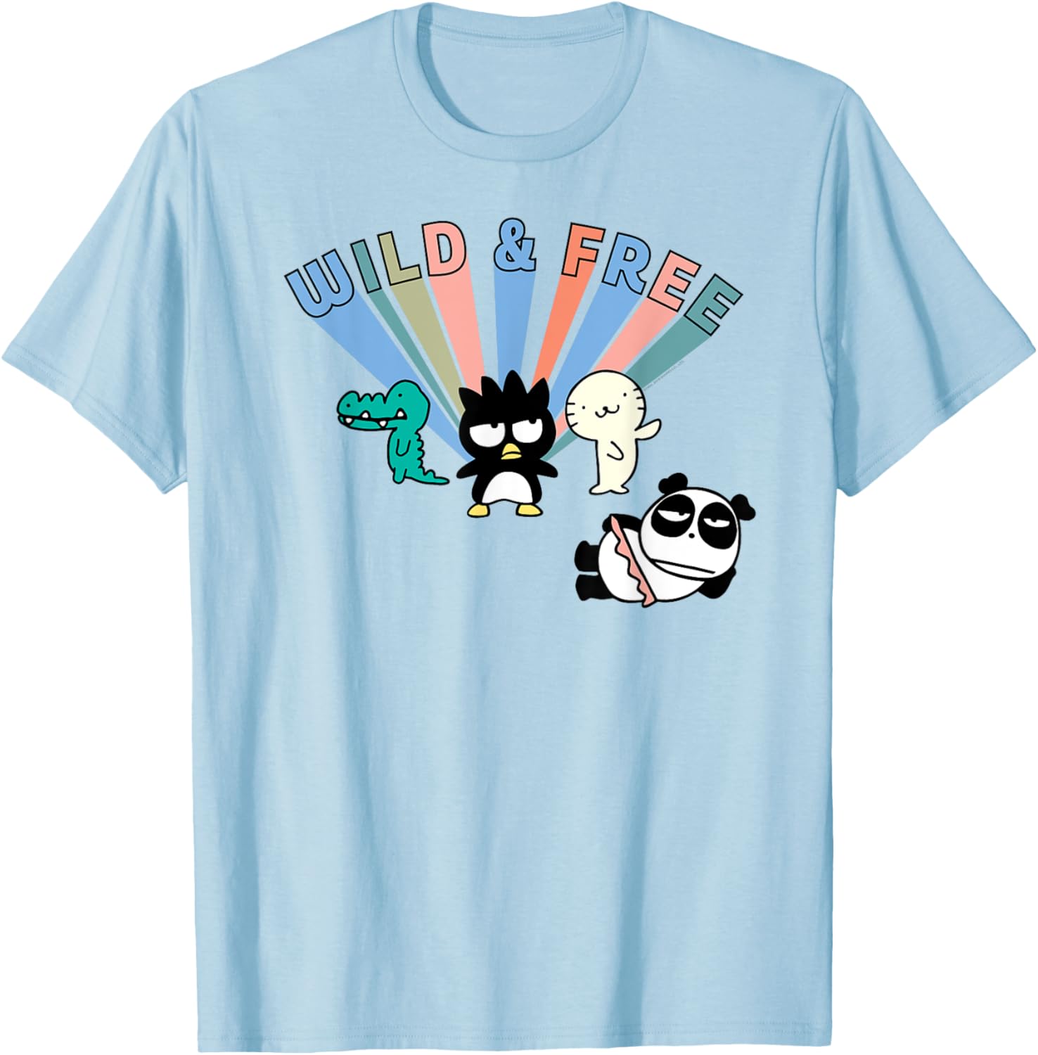 Badtz-Maru Wild and Free T-Shirt - Cute Graphic Tee for Fun Outfits - 9