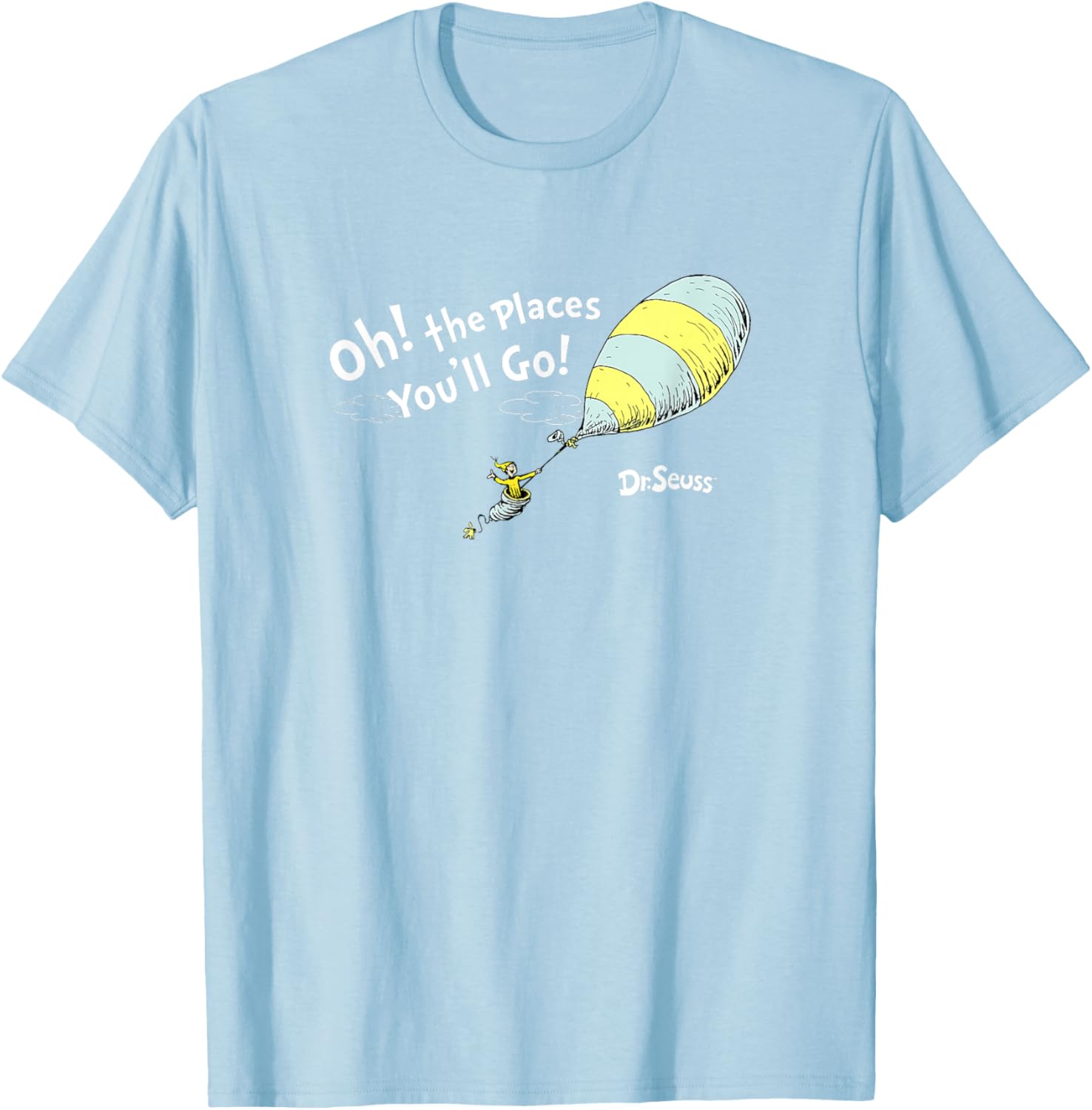 Dr. Seuss Oh the Places You'll Go T-Shirt for Kids and Adults - 8