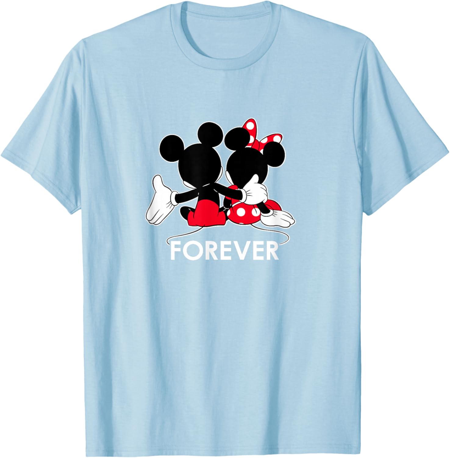Disney Mickey and Minnie Mouse Silhouette Forever T-Shirt for All Ages - 2