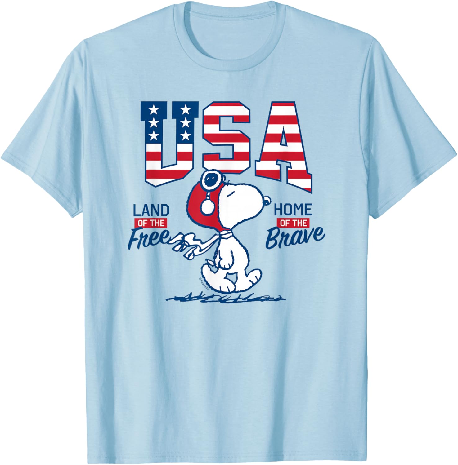 Peanuts Snoopy Free Brave T-Shirt for Fun Casual Wear and Style - 3