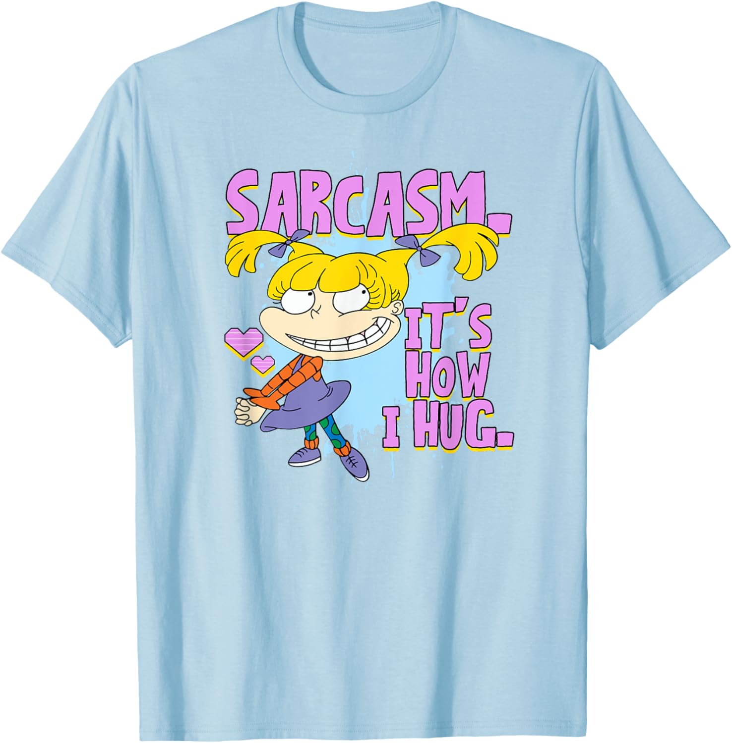 Mademark x Rugrats Angelica Sarcasm T-Shirt for Fun-Loving Fans - 7