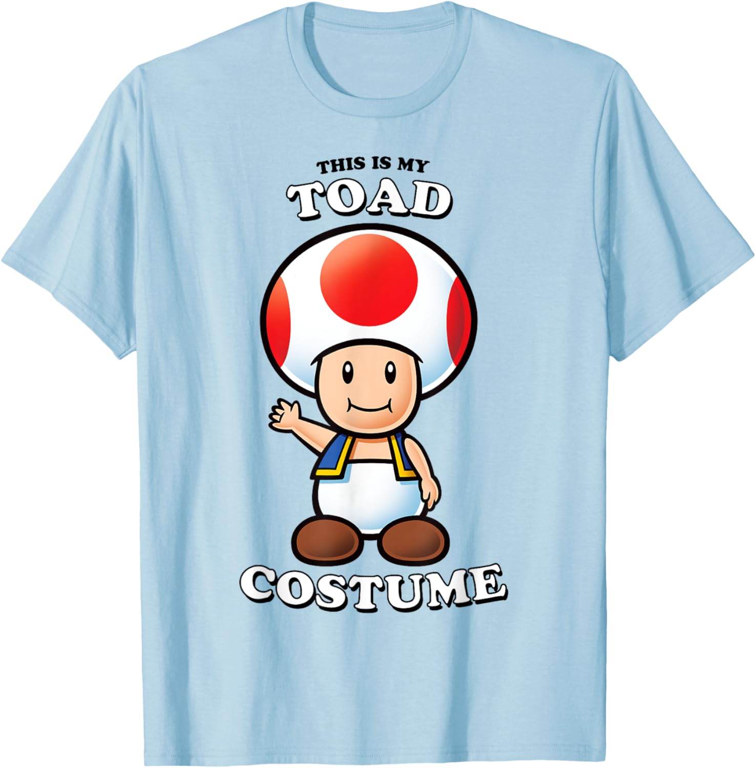 Super Mario Toad Costume T-Shirt for Fun Gaming Adventures - 8