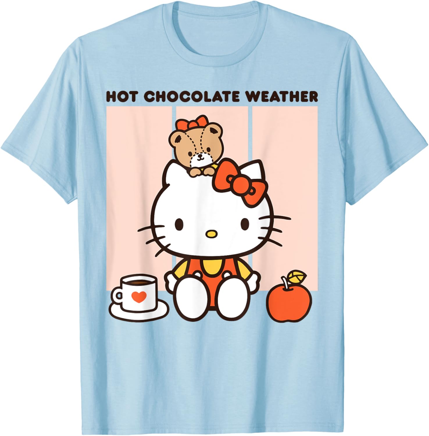 Hello Kitty Hot Chocolate Weather T-Shirt for Cozy Winter Style - 20