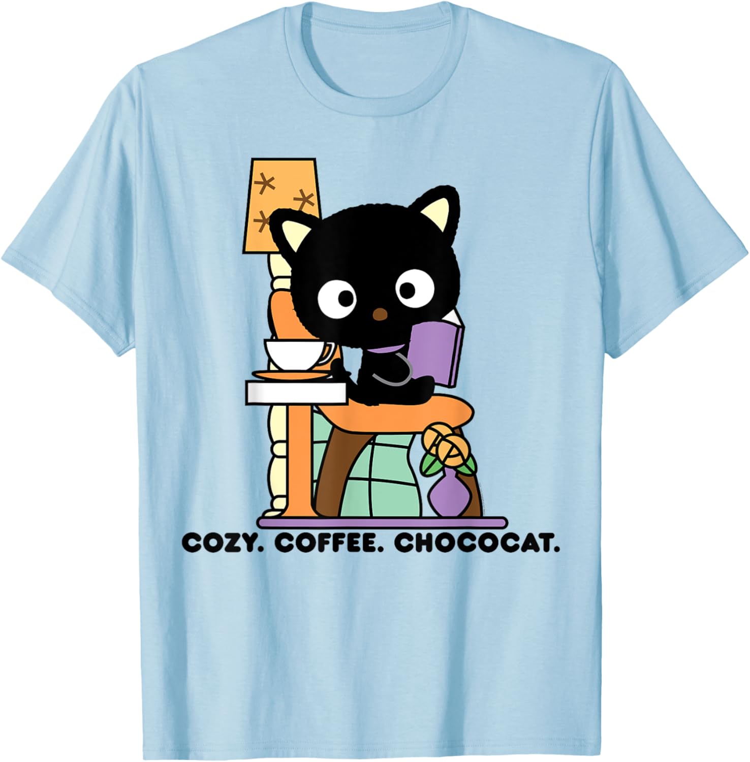 Chococat Cozy Coffee Cafe T-Shirt for Everyone - Fun & Stylish Design - 21