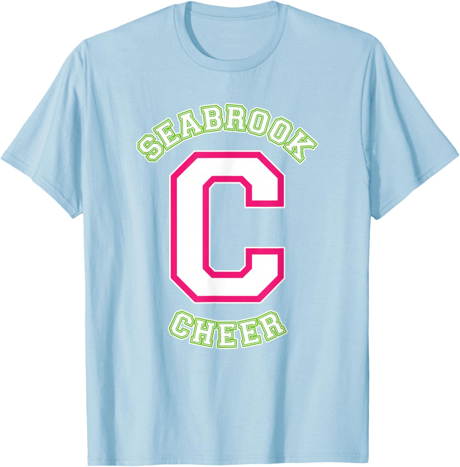 Disney Zombies Seabrook Cheer Letter C Logo T-Shirt for Fans - 15