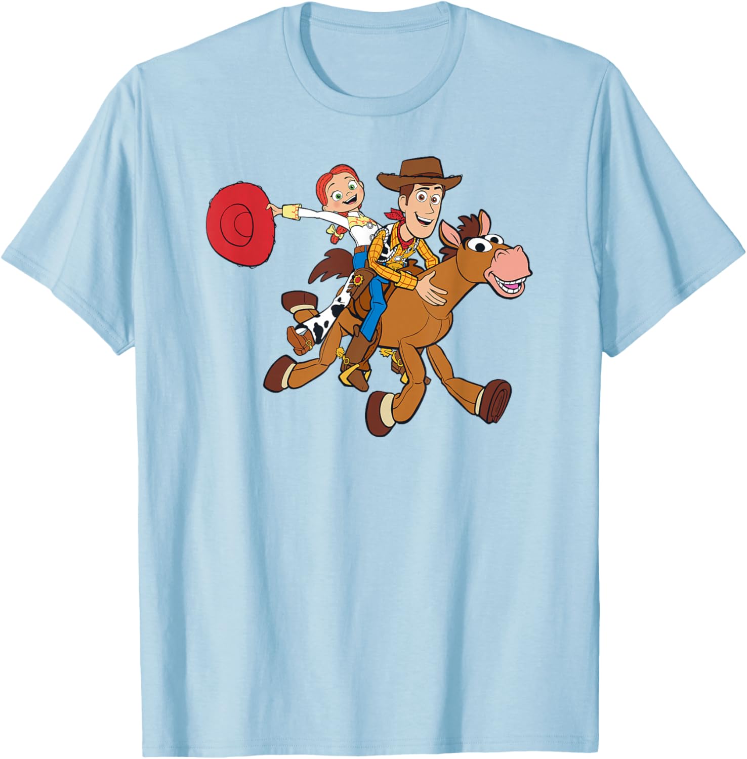 Toy Story Woody Jessie Bullseye T-Shirt Fun Kids Clothing Apparel - 4
