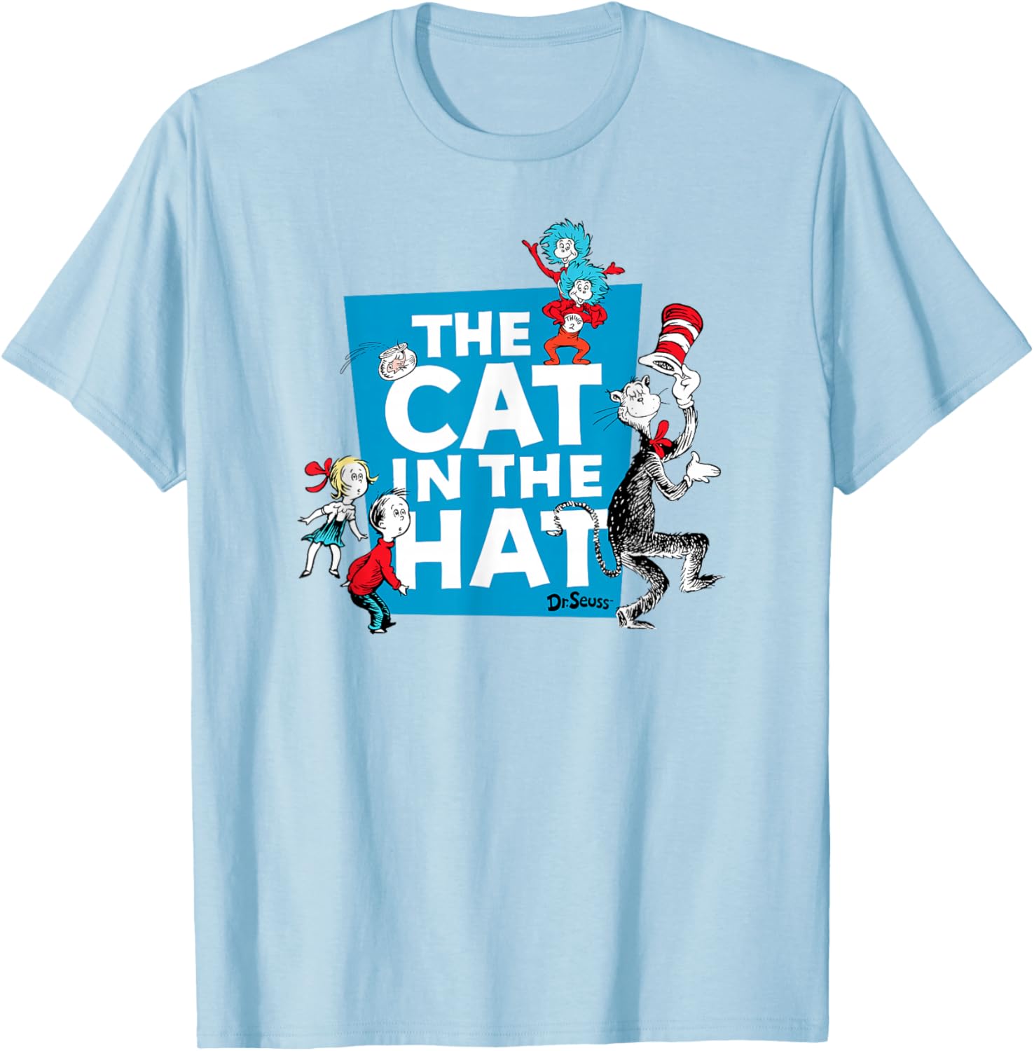 Dr. Seuss Cat in the Hat Characters T-Shirt for Kids and Adults - 7