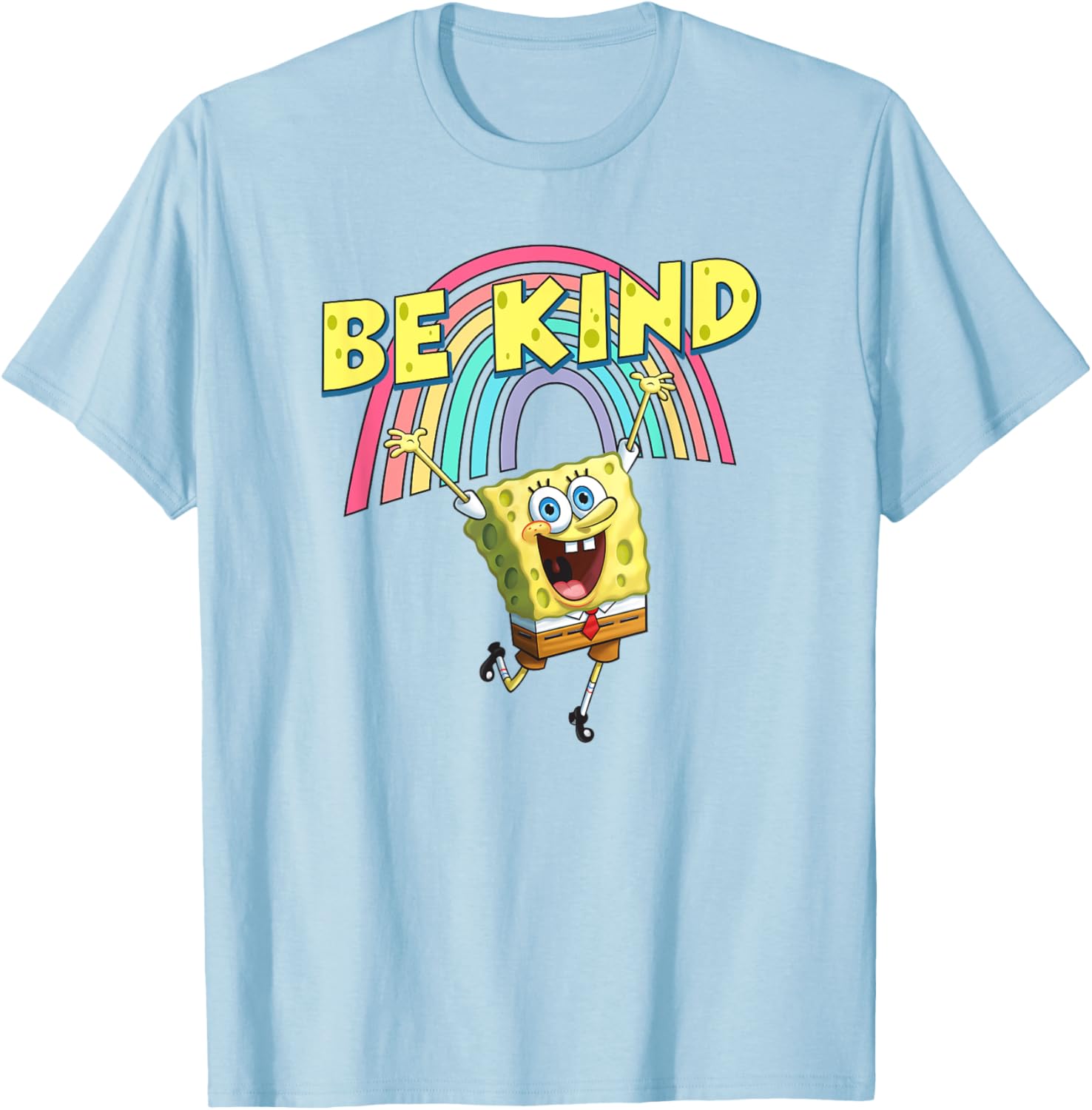 Mademark SpongeBob SquarePants Be Kind Rainbow T-Shirt for Everyone - 16