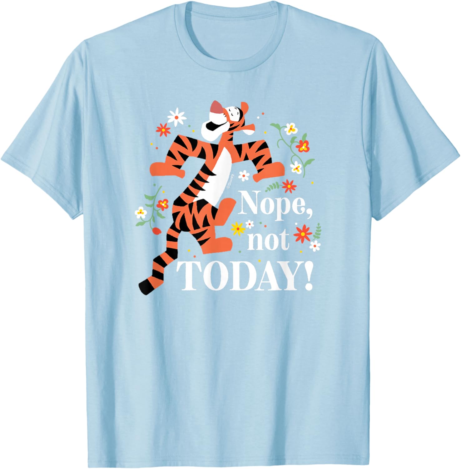 Winnie The Pooh Tigger Nope Not Today T-Shirt Fun Cozy Apparel - 8