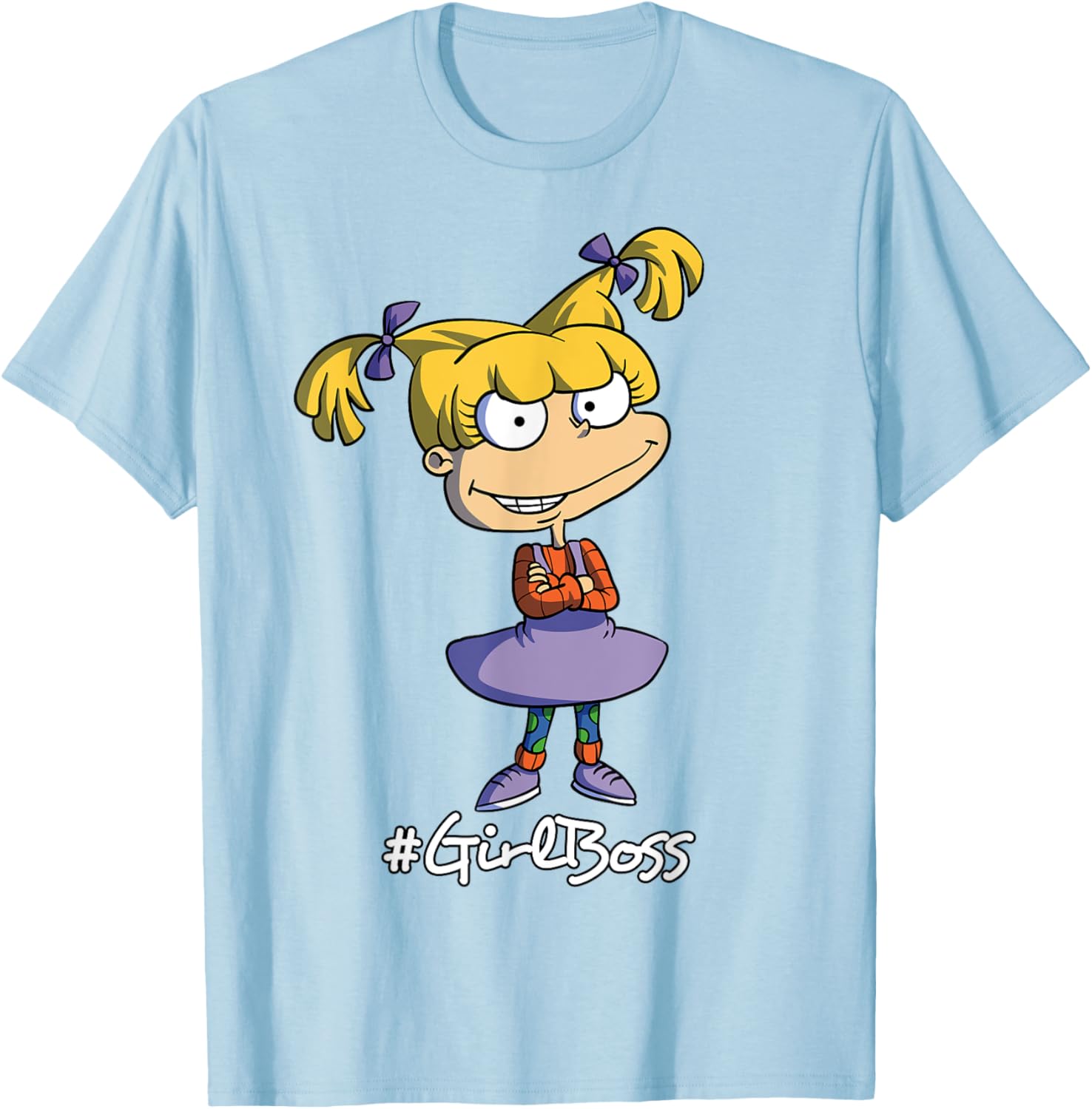 Mademark x Rugrats Angelica Pickles Girl Boss T-Shirt for Kids - 17
