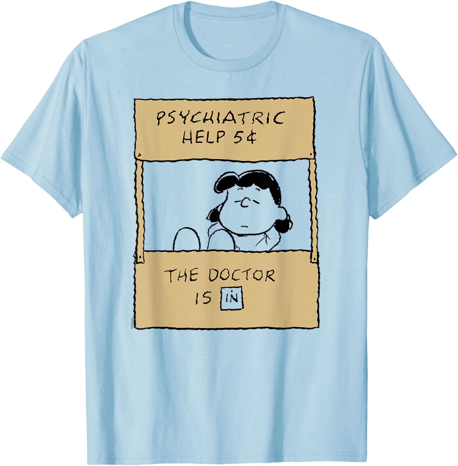 Peanuts Lucy Doctor Is In T-Shirt for Fans of Classic Comics and Fun - 11