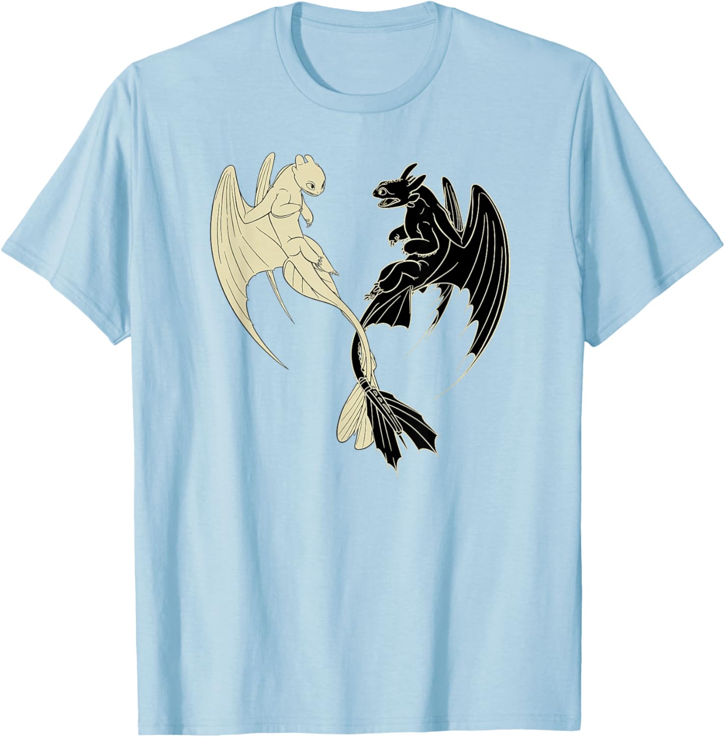 Light Fury Toothless T-Shirt from How to Train Your Dragon 3 - Fun Apparel - 5