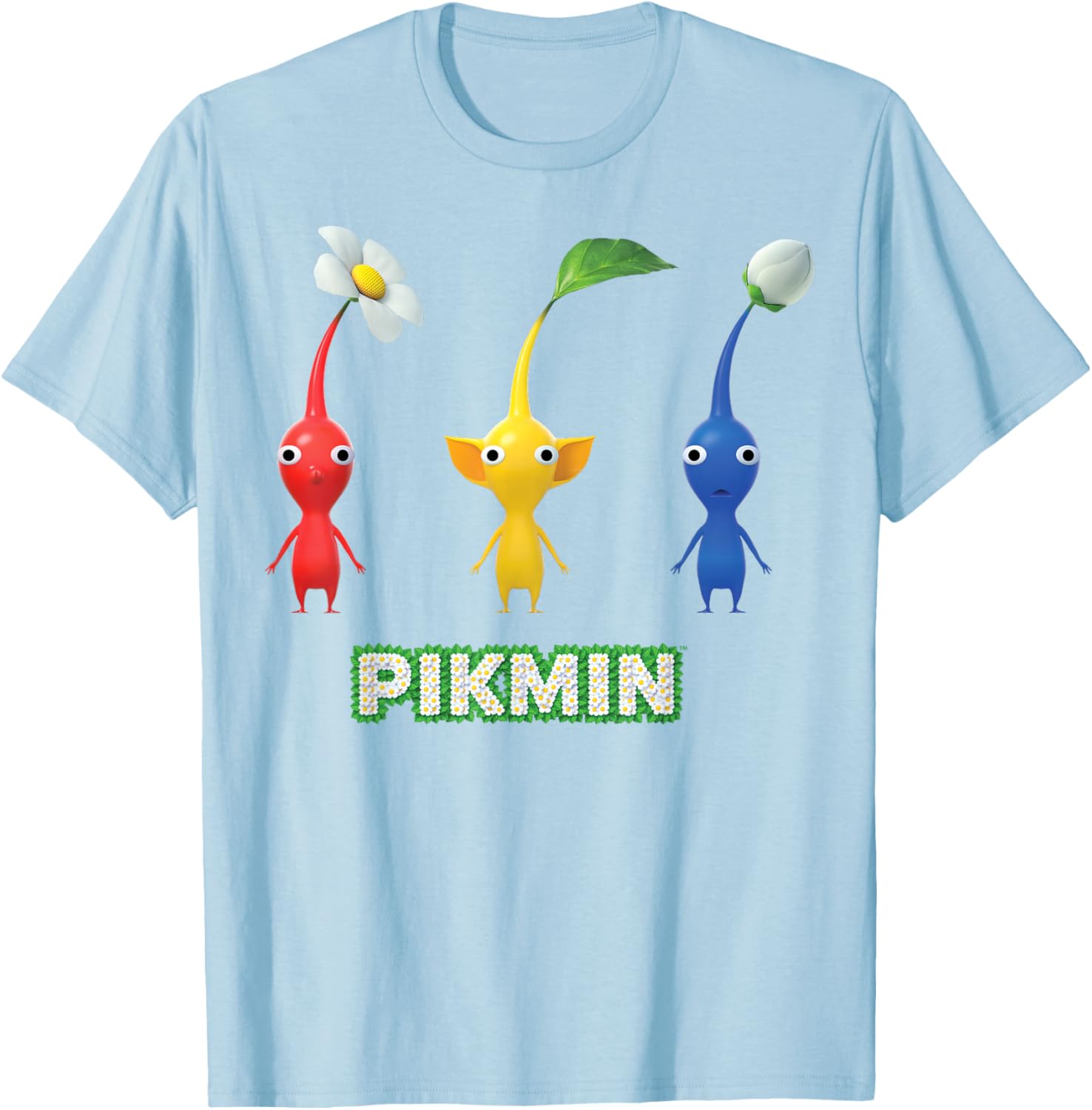 Nintendo Pikmin Trio T-Shirt for Fans of Fun and Adventure - 12