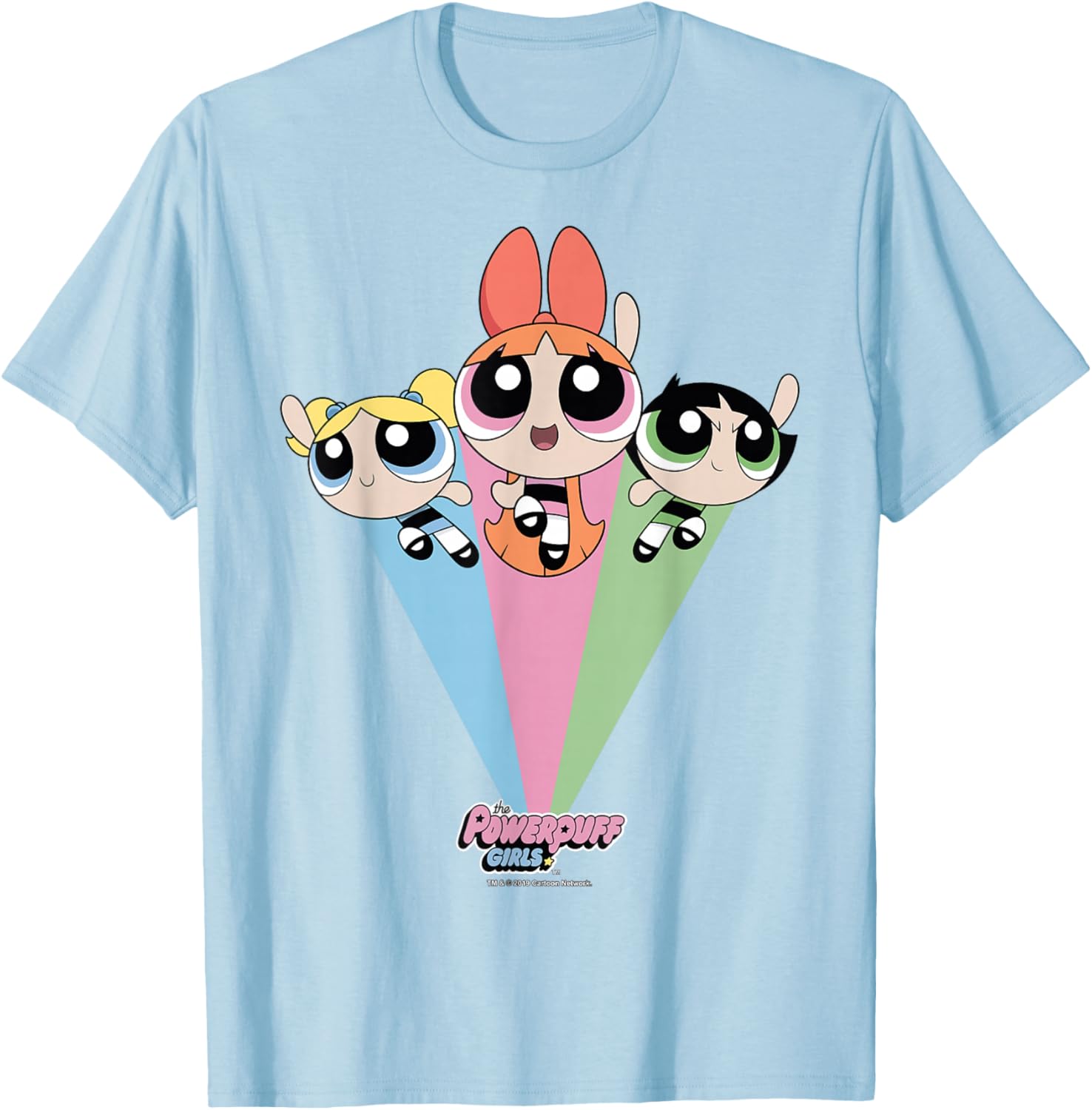 Powerpuff Girls Group Shot T-Shirt for Fans of Classic Cartoon Style - 2