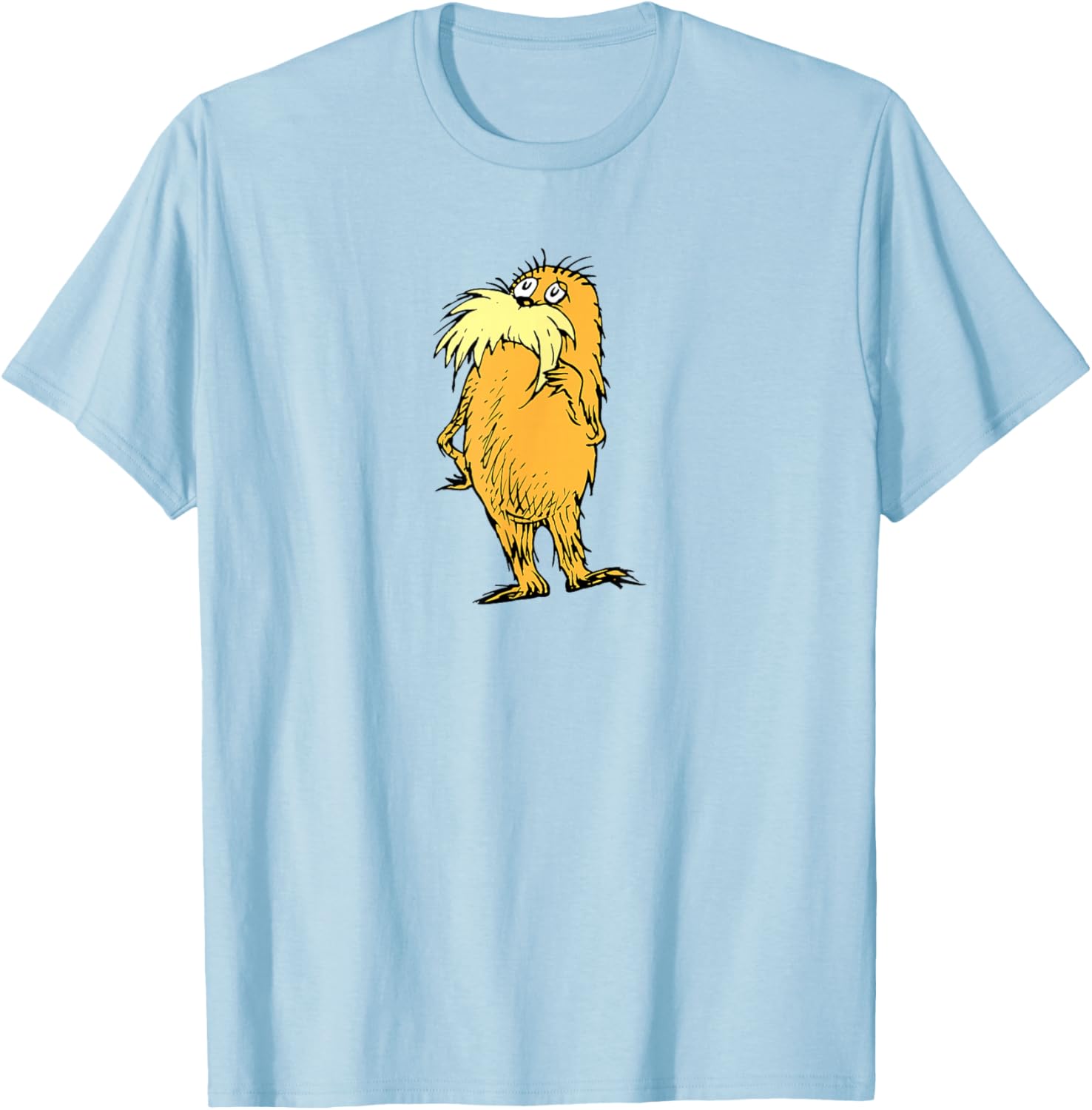 Dr. Seuss The Lorax Thinking T-Shirt for Kids and Adults - Fun Tee - 11