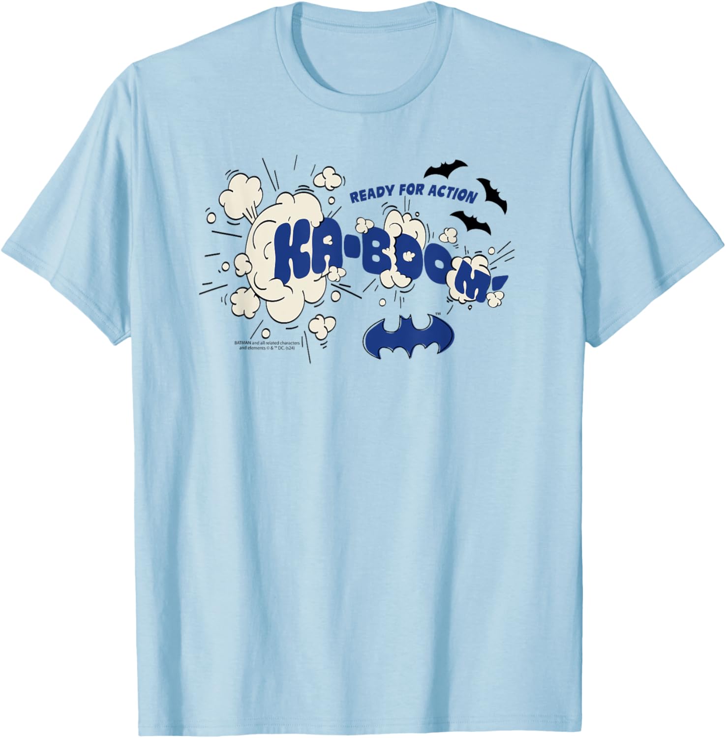 Amazon Essentials Batman Comic Kaboom Ready for Action T-Shirt - 6