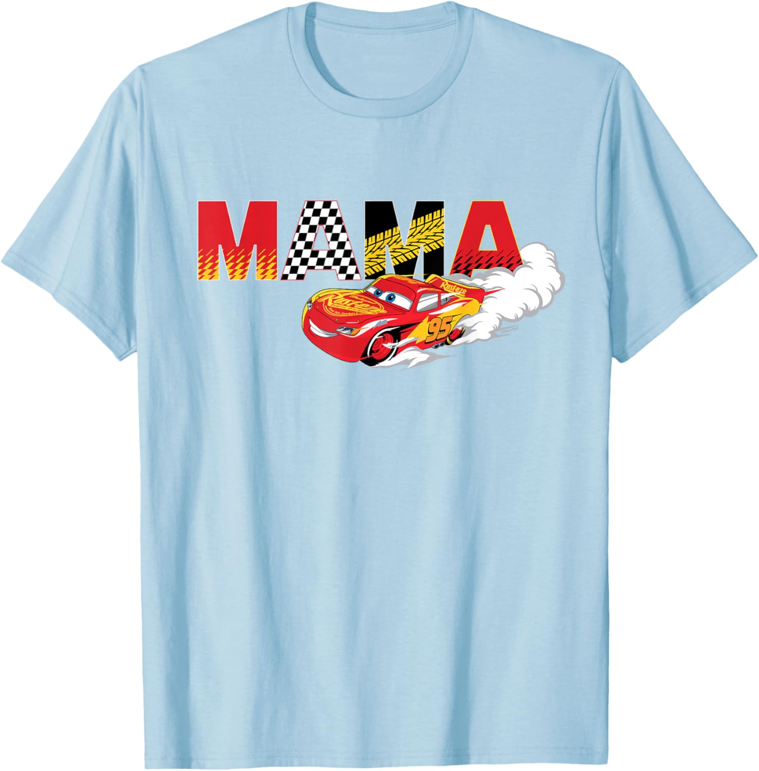 Disney Pixar Cars Mama Birthday Gift T-Shirt for Mother's Day Joy - 4