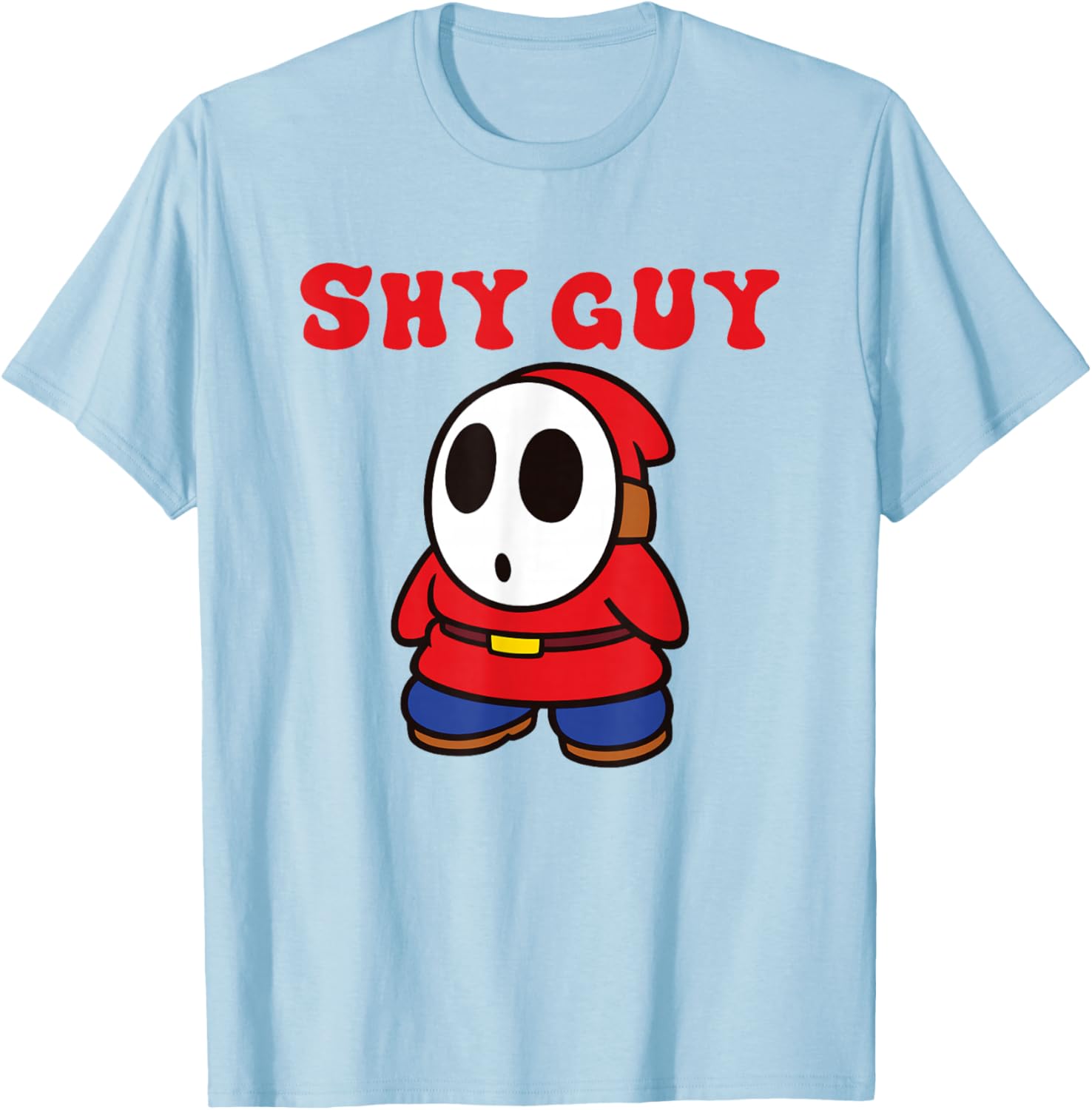 Super Mario Shy Guy Retro T-Shirt for Gamers - Nintendo Fan Apparel - 8