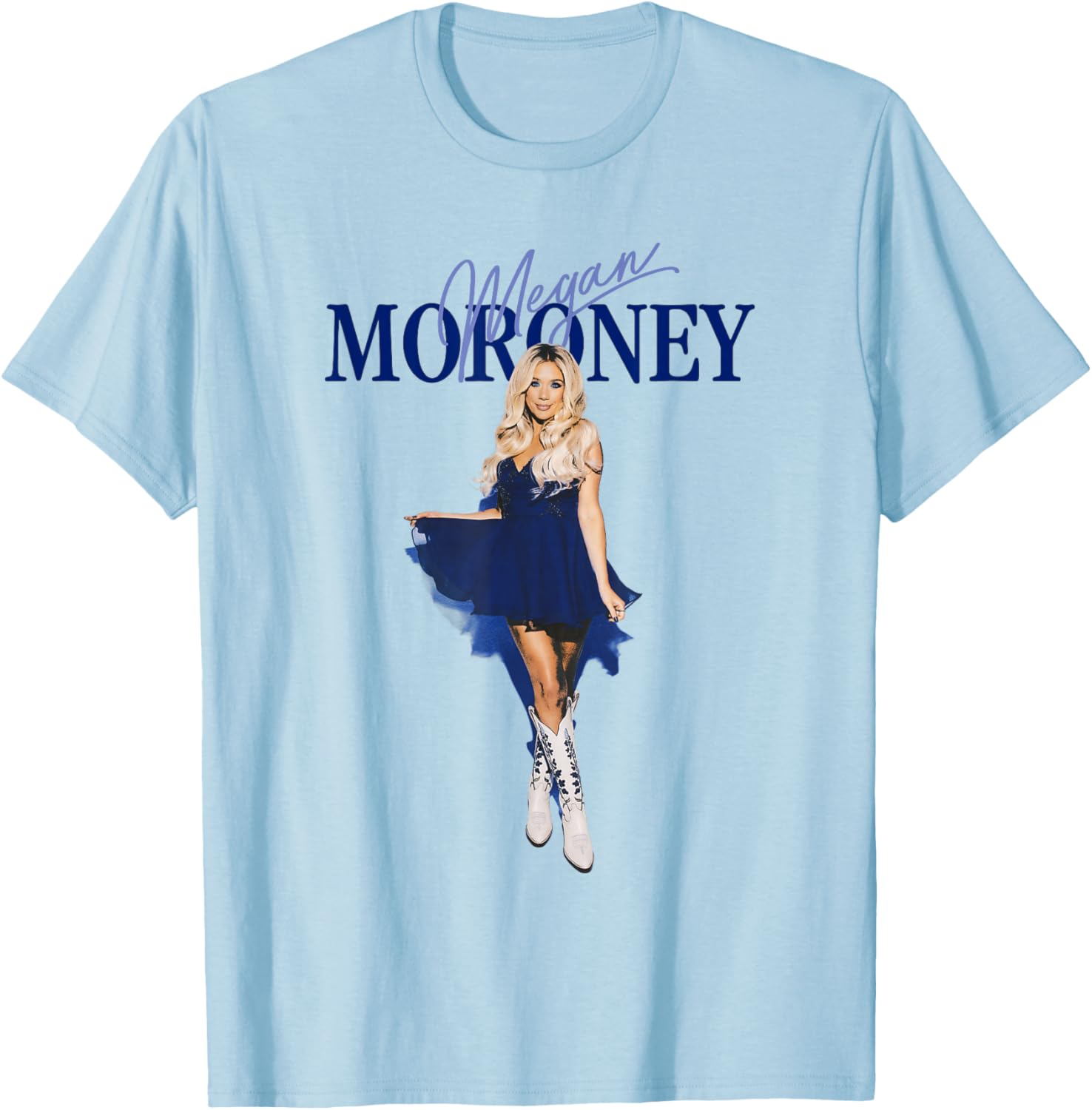 Megan Moroney Am I Okay Dress T-Shirt for Stylish Comfortable Wear - 1