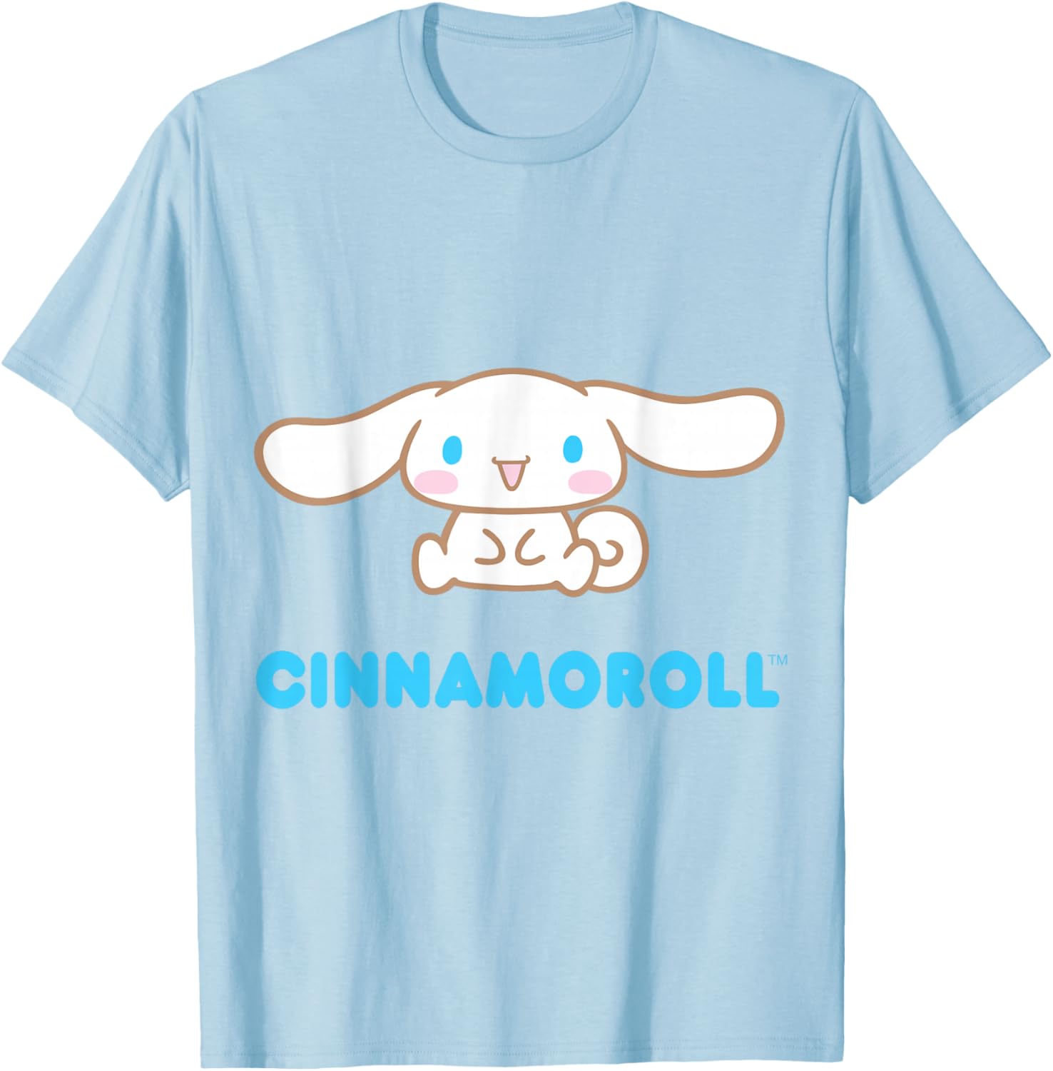 Cinnamoroll Front and Back T-Shirt in Black - Stylish Sanrio Apparel - 9