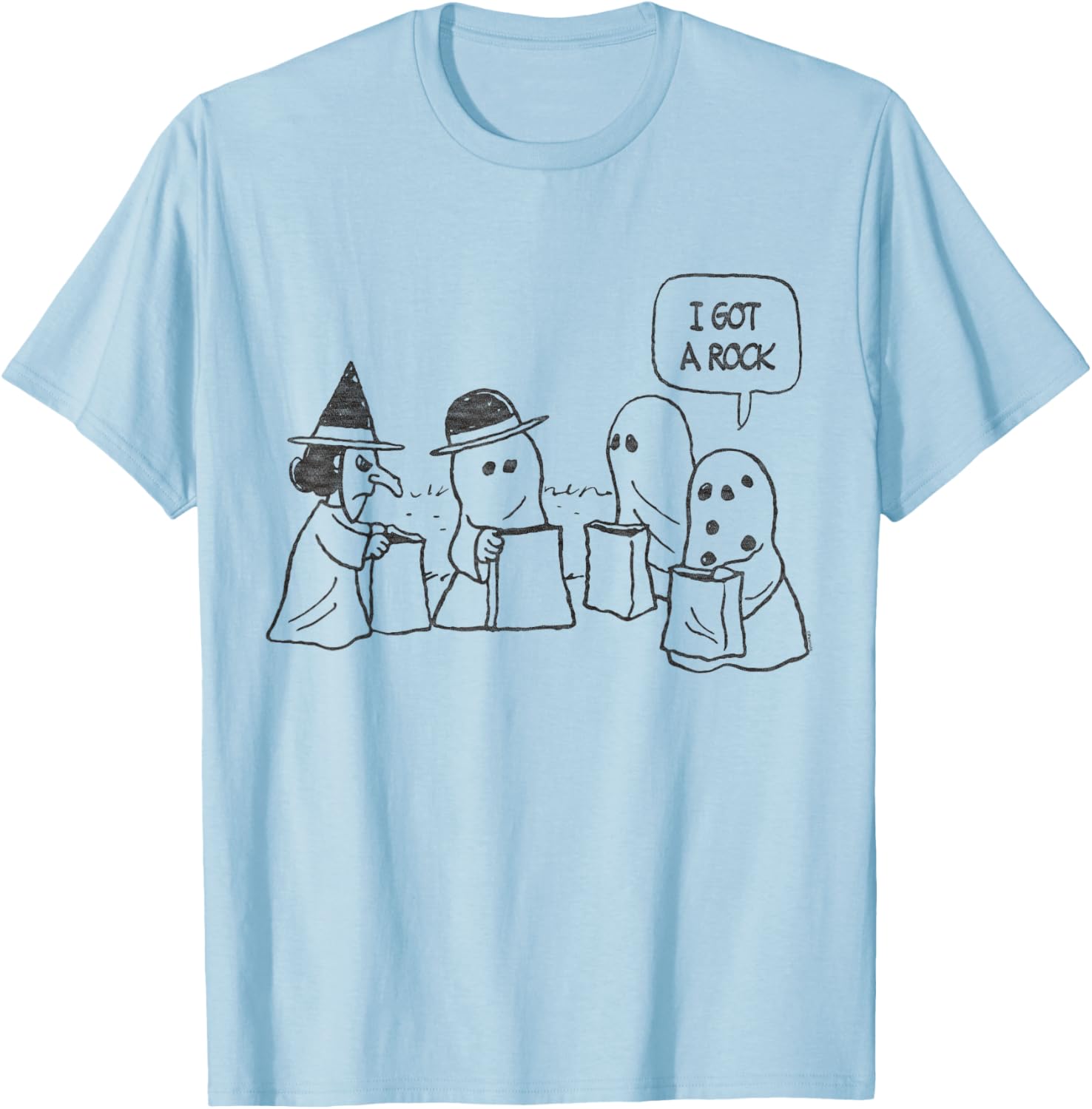 Peanuts Halloween Charlie Brown I Got a Rock T-Shirt for Fans - 6
