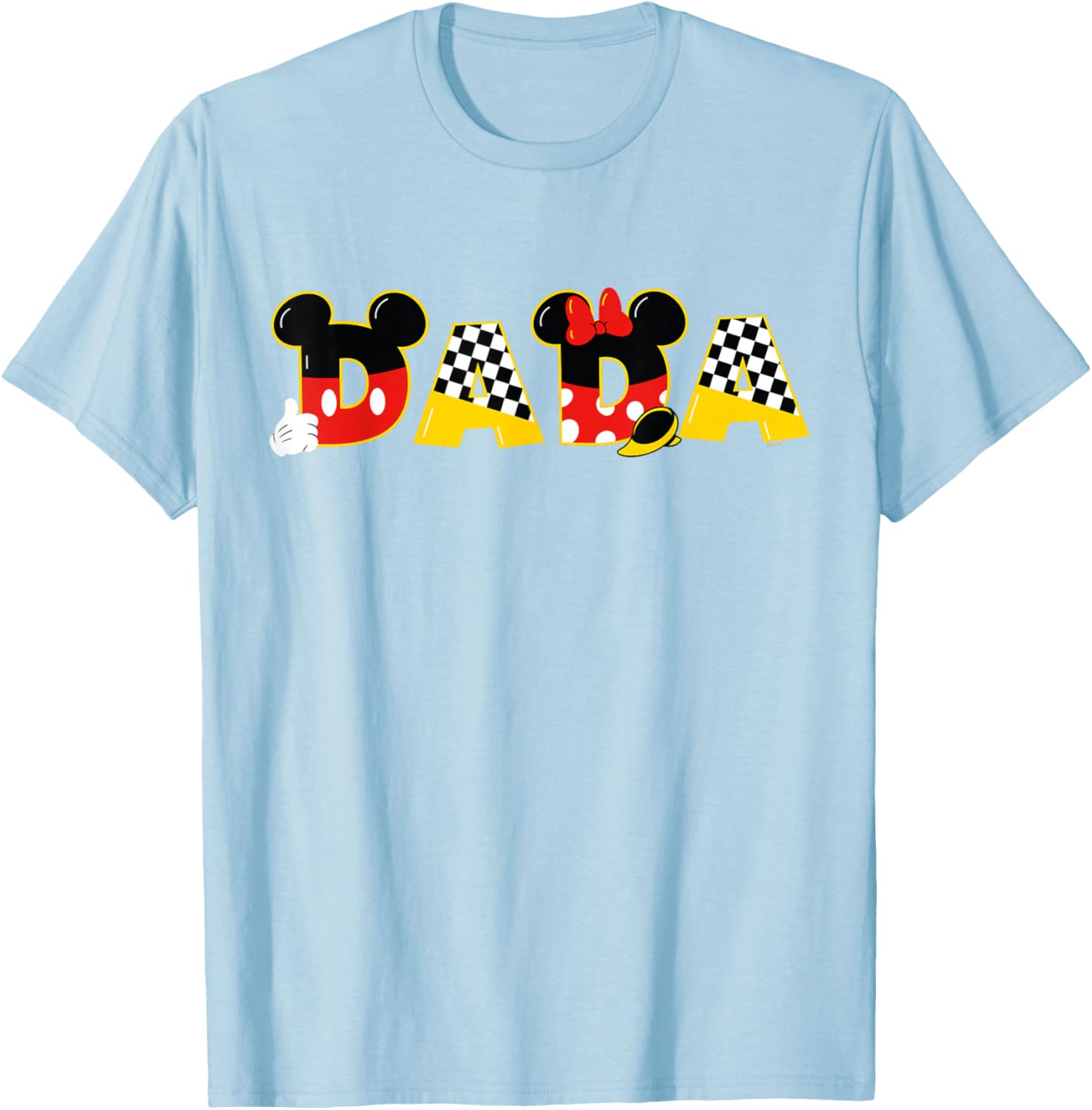 Disney Mickey Minnie Dada T-Shirt Perfect for Father's Day and Family Trips - 12