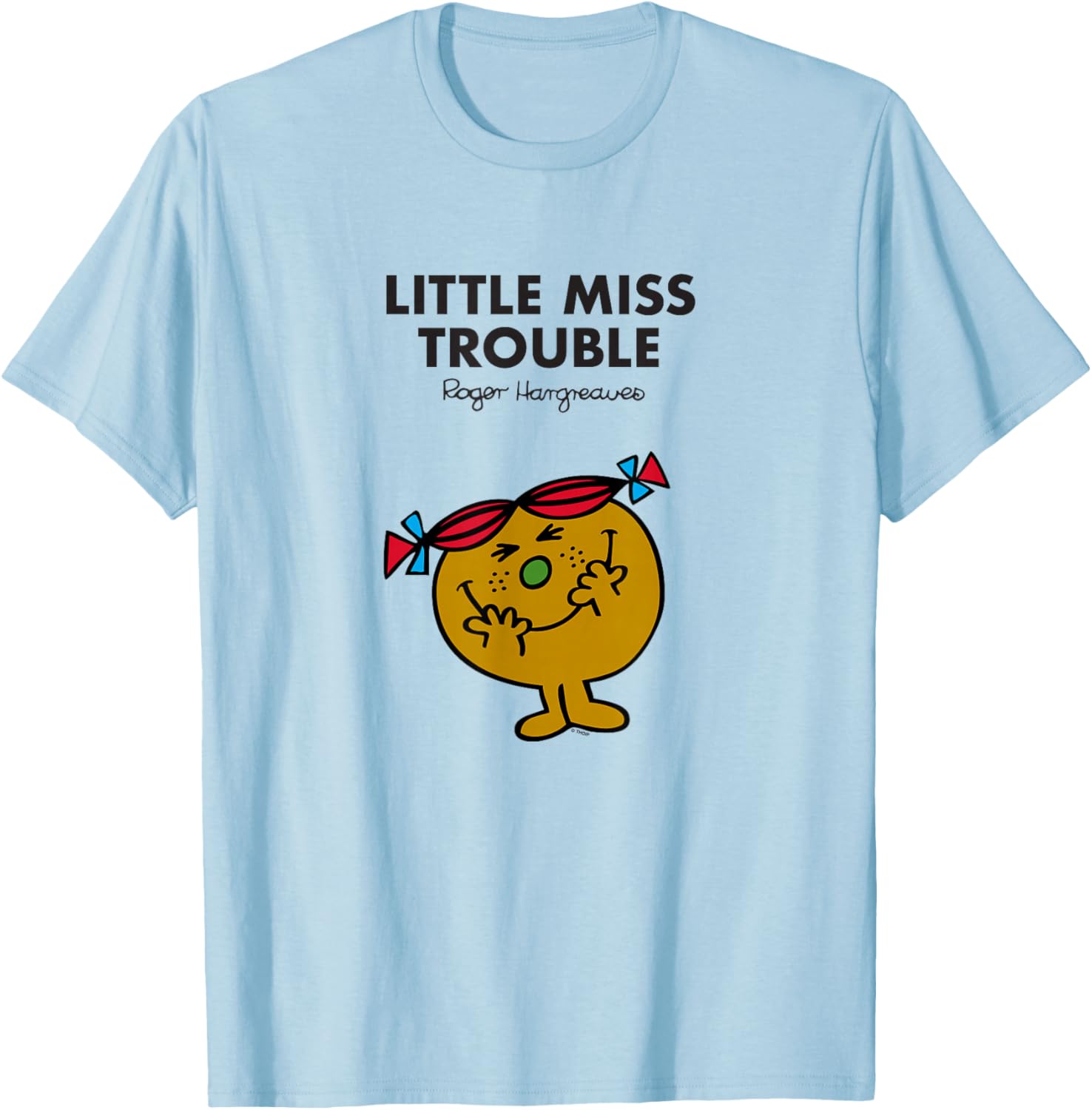 Mr Men Little Miss Trouble T-Shirt Fun and Colorful Kids Apparel - 5