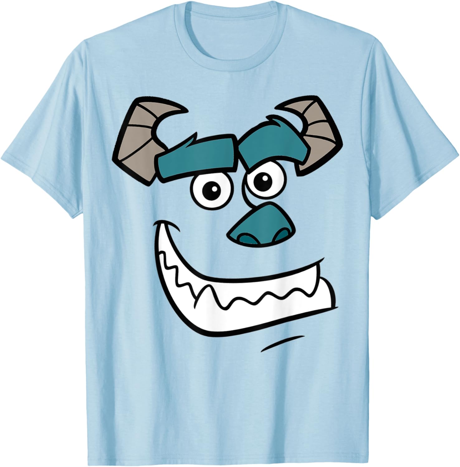 Disney Pixar Monsters Inc Sulley Face Costume T-Shirt for Kids and Adults - 2