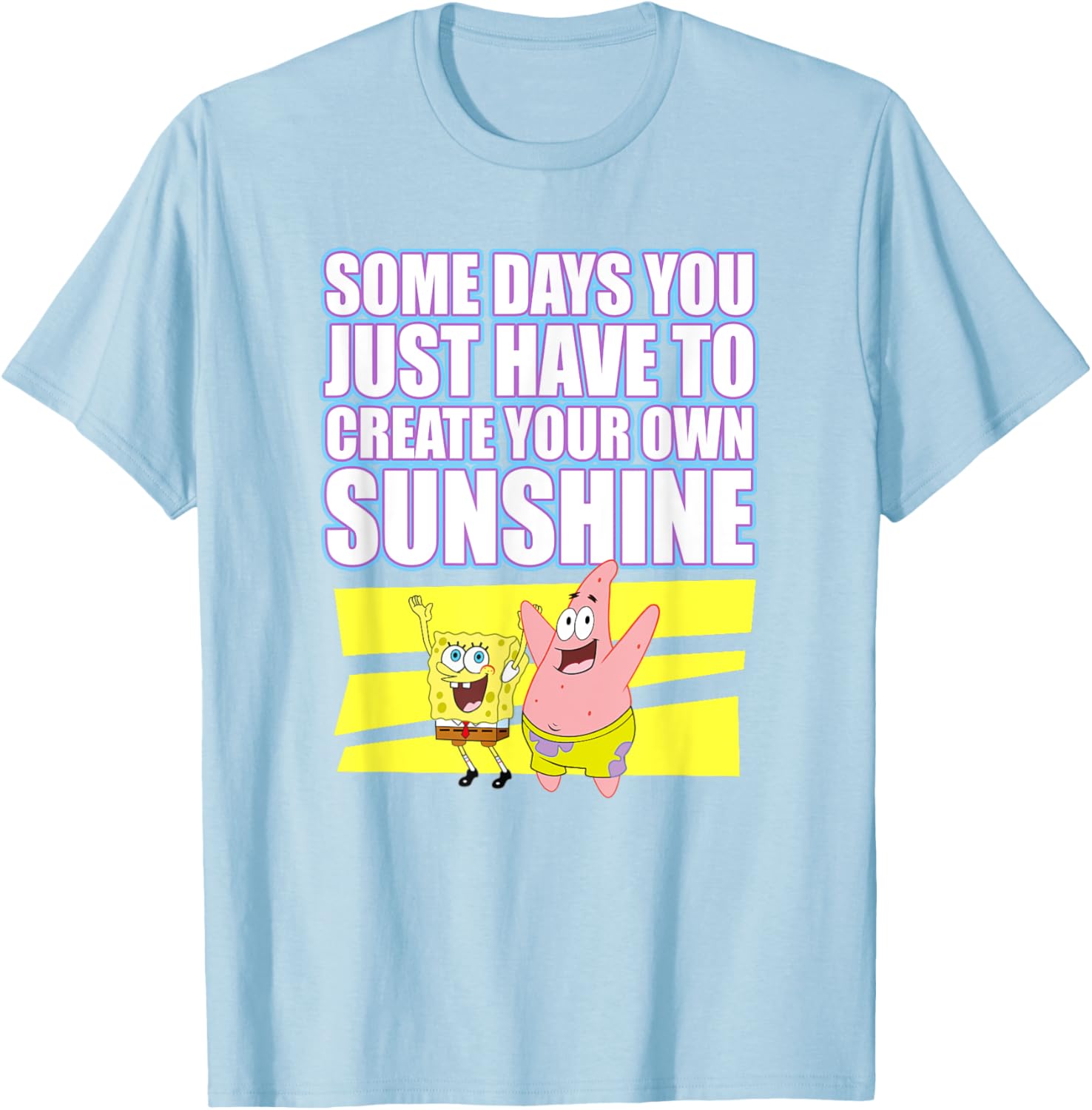 Mademark SpongeBob SquarePants Create Your Own Sunshine T-Shirt - 4