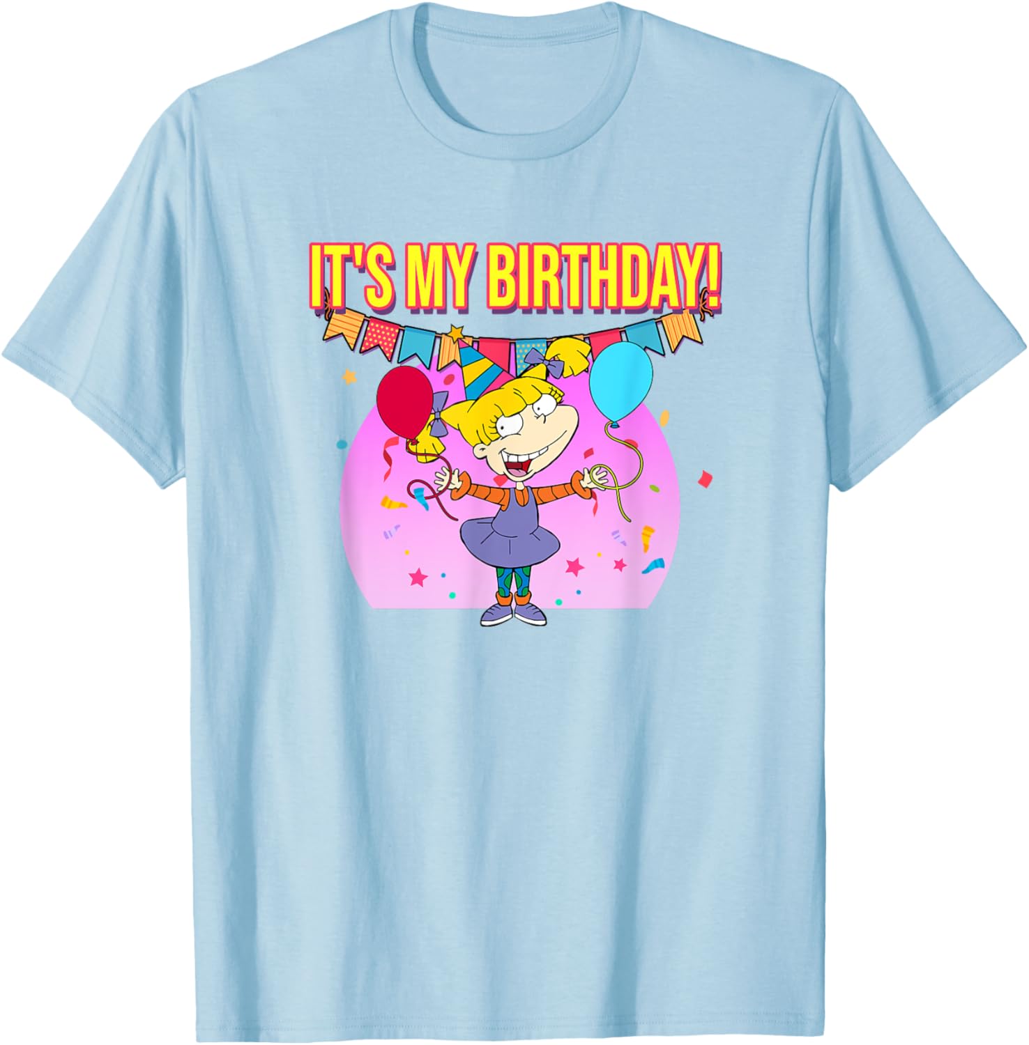 Mademark x Rugrats Angelica Pickles Birthday T-Shirt Fun Kids Apparel - 9