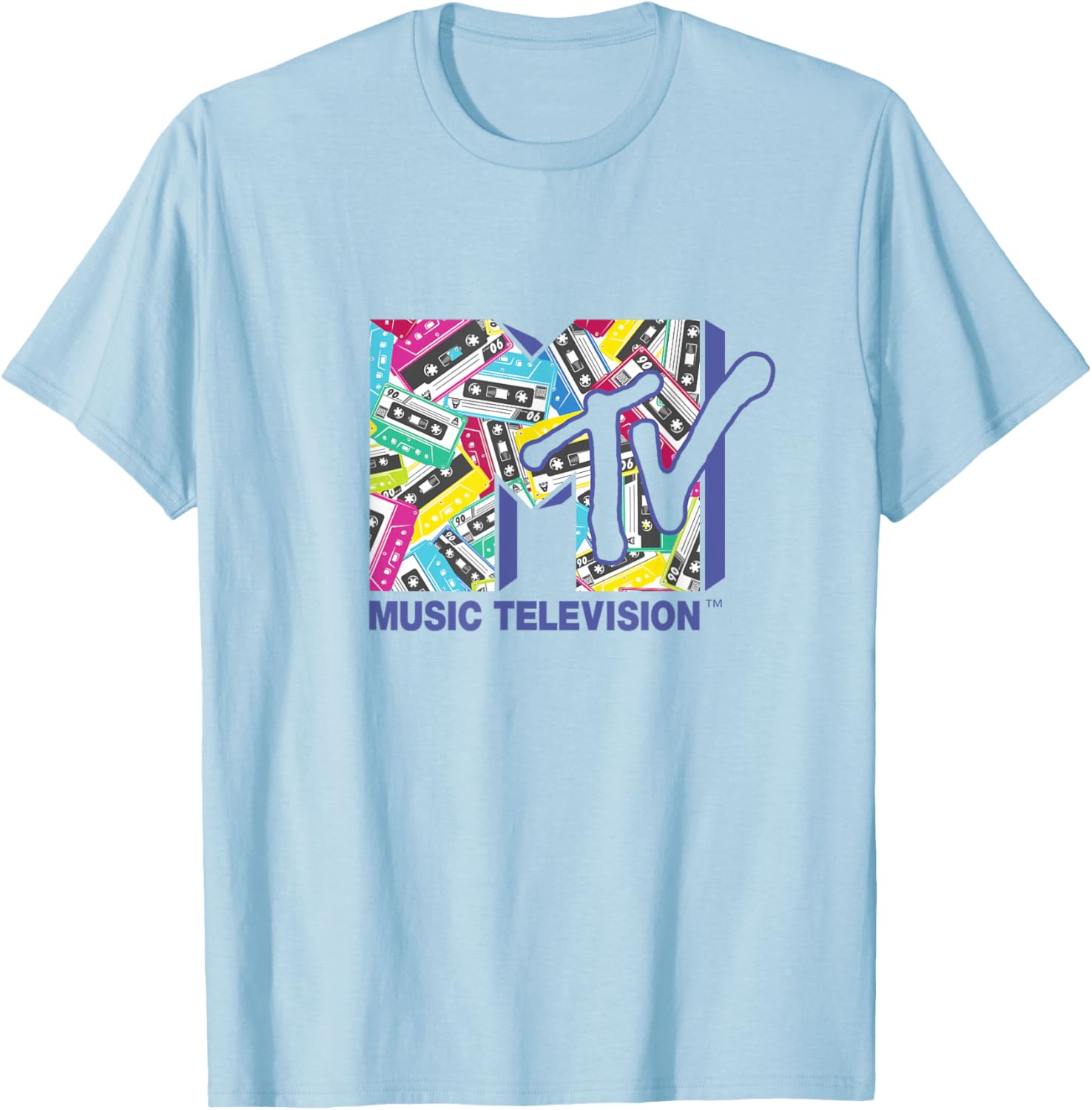 Mademark x MTV 80s Logo T-Shirt with Classic Tapes - Retro Style Apparel - 14