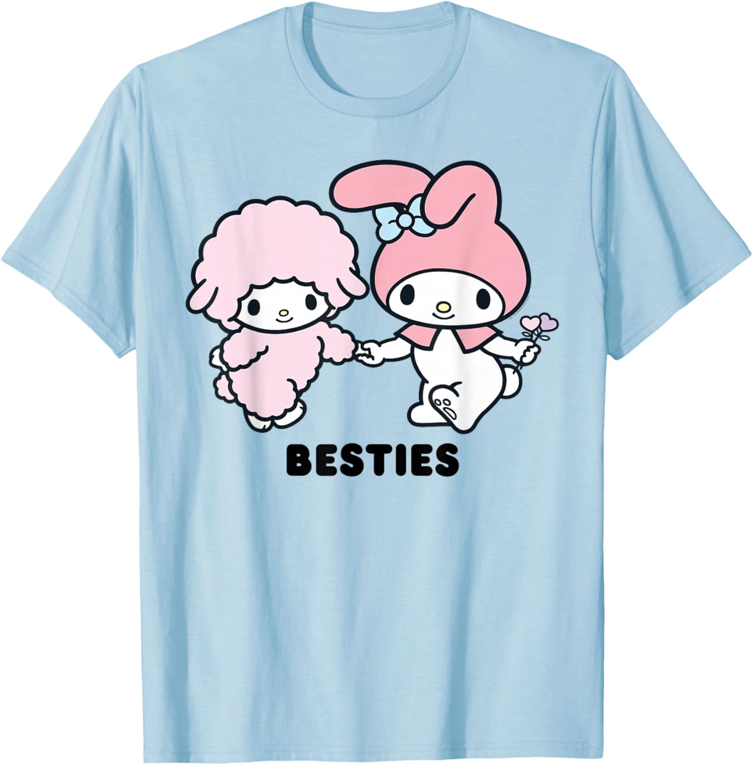 My Melody Besties T-Shirt Cute Graphic Tee for Fans of Adorable Style - 7