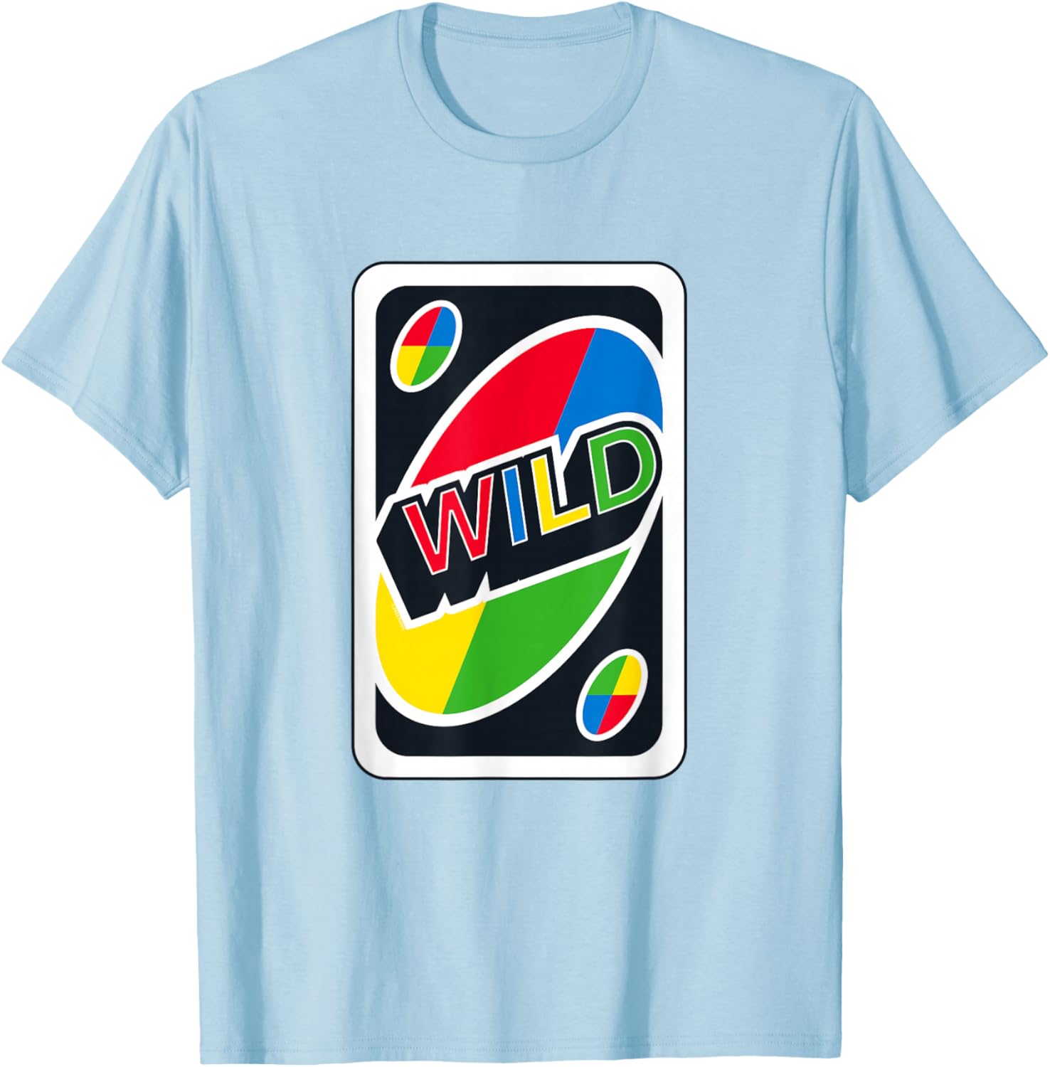 UNO Wild Card T-Shirt Fun Graphic Tee for Gamers and Casual Wear - 7