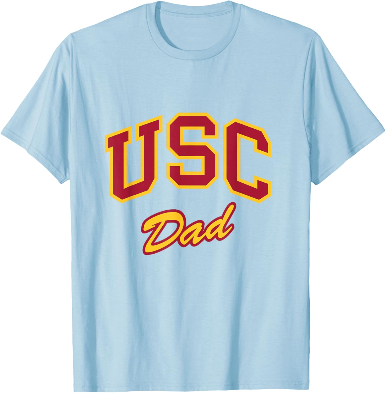 USC Dad Retro Script Style T-Shirt for Sports Fans and Outdoors Fun - 12