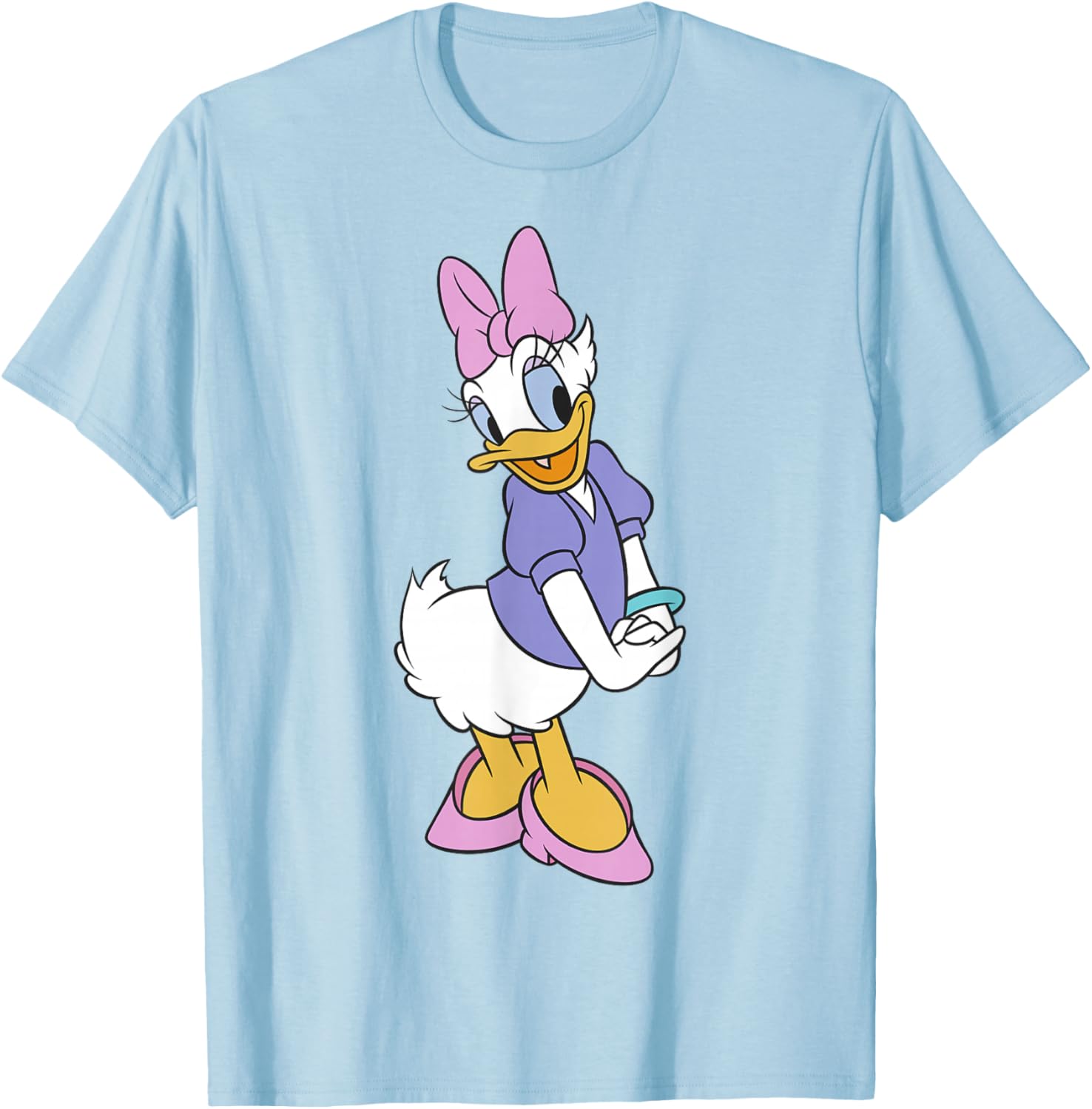 Daisy Duck Traditional Portrait T-Shirt for Disney Fans and Collectors - 2