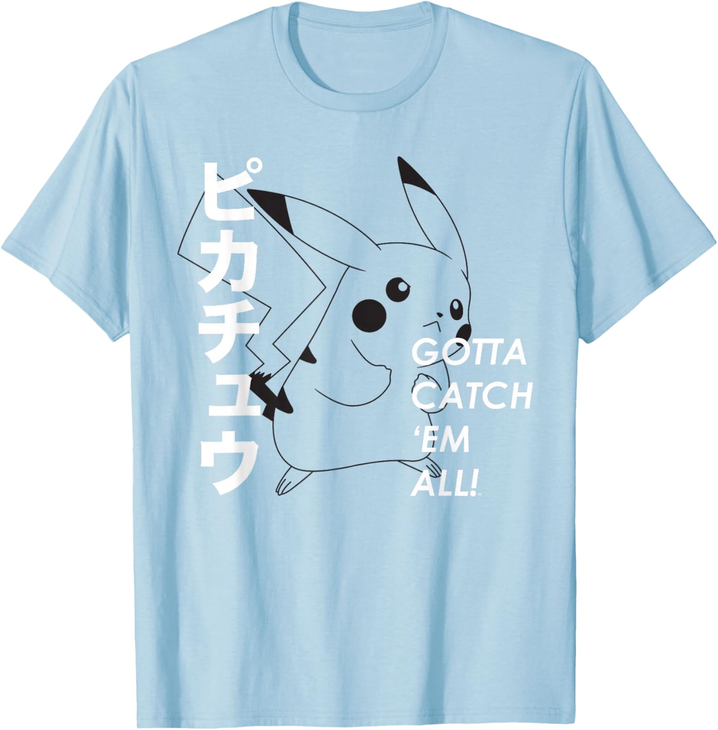 Pikachu Gotta Catch Em T-Shirt for Fans of Pokémon Adventure Apparel - 3