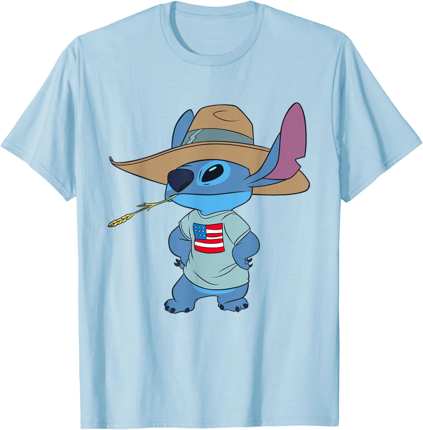 Disney Lilo and Stitch Americana T-Shirt for Fun Summer Style - 5